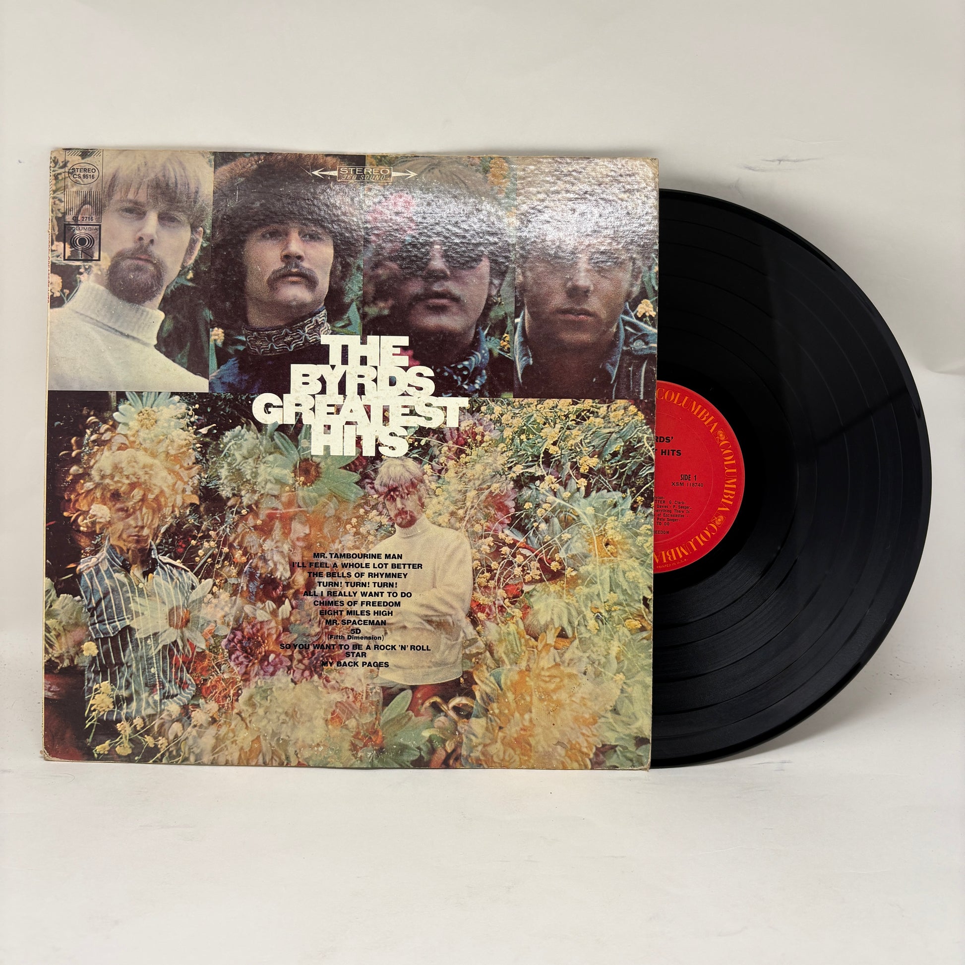 The Byrds : The Byrds' Greatest Hits (LP,Compilation,Repress,Stereo)