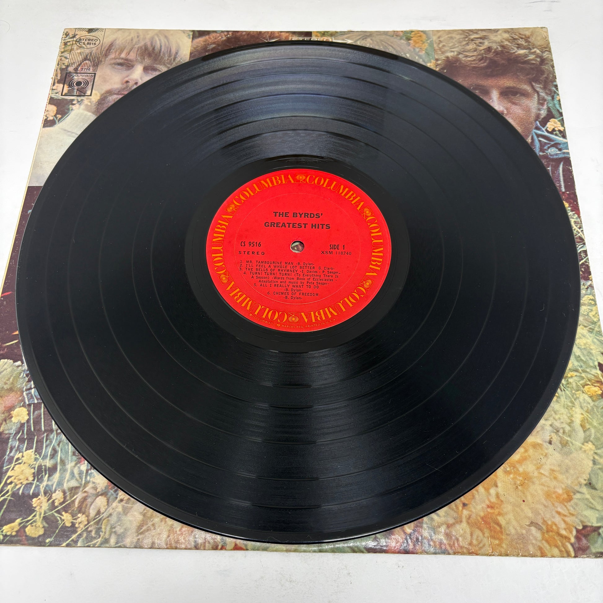 The Byrds : The Byrds' Greatest Hits (LP,Compilation,Repress,Stereo)