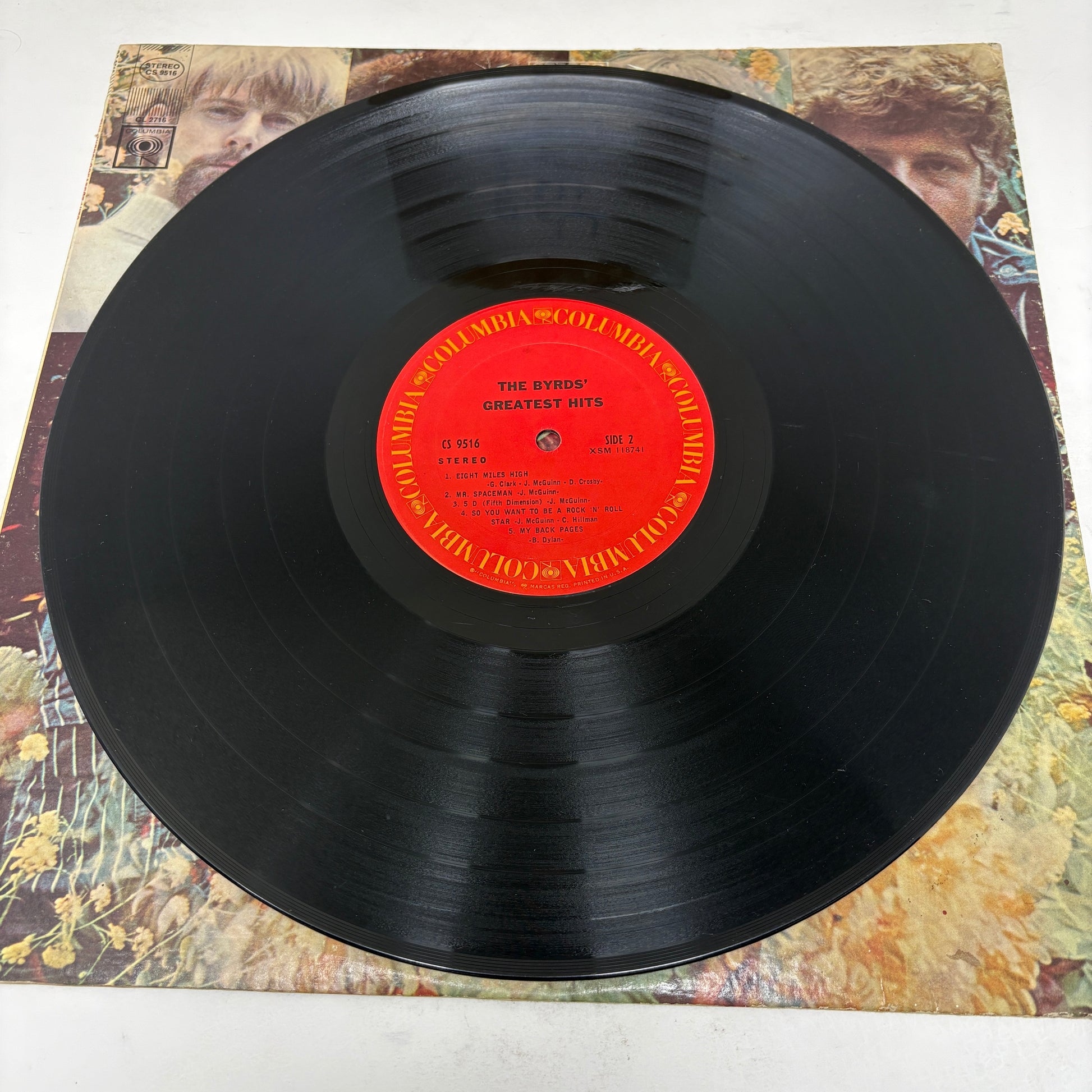 The Byrds : The Byrds' Greatest Hits (LP,Compilation,Repress,Stereo)