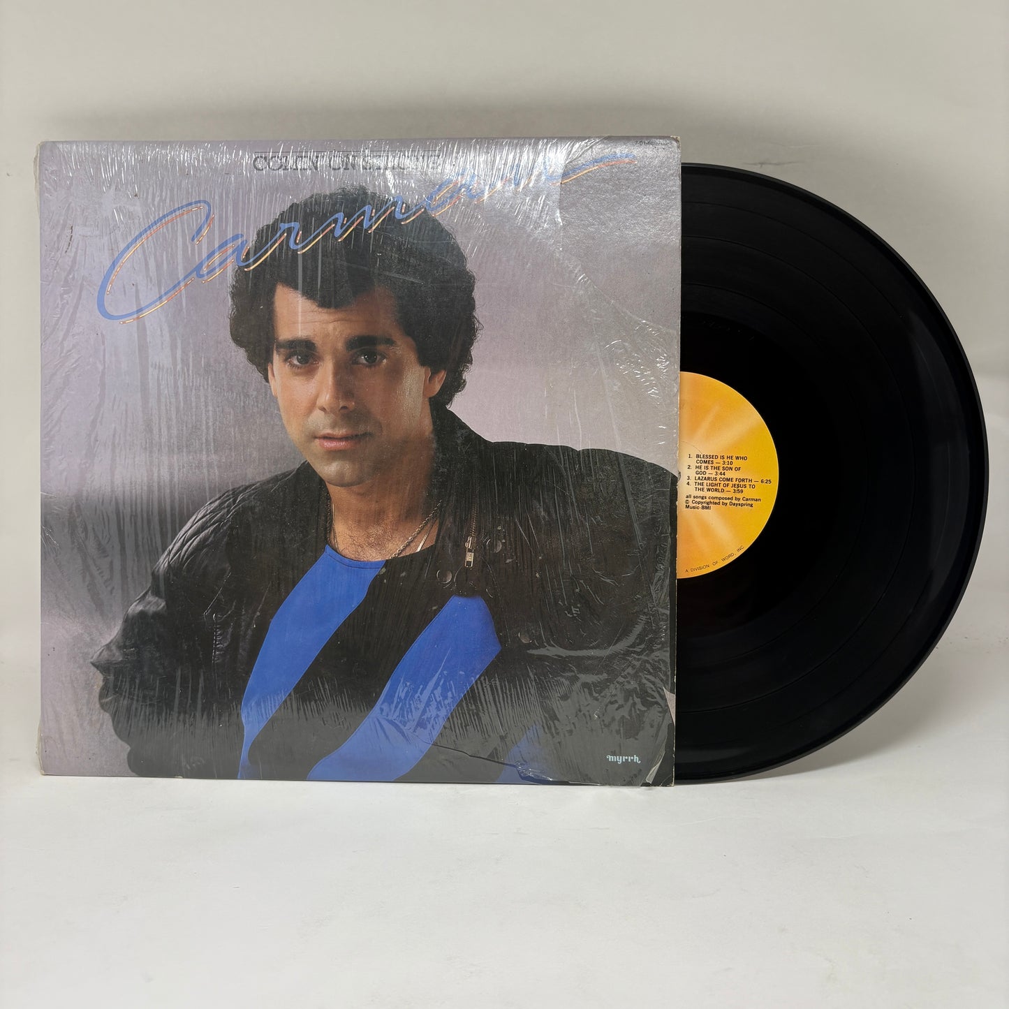 Carman : Comin' On Strong (LP,Club Edition)