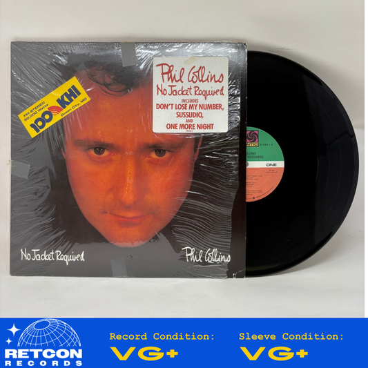 Phil Collins : No Jacket Required (LP,Album,Stereo)