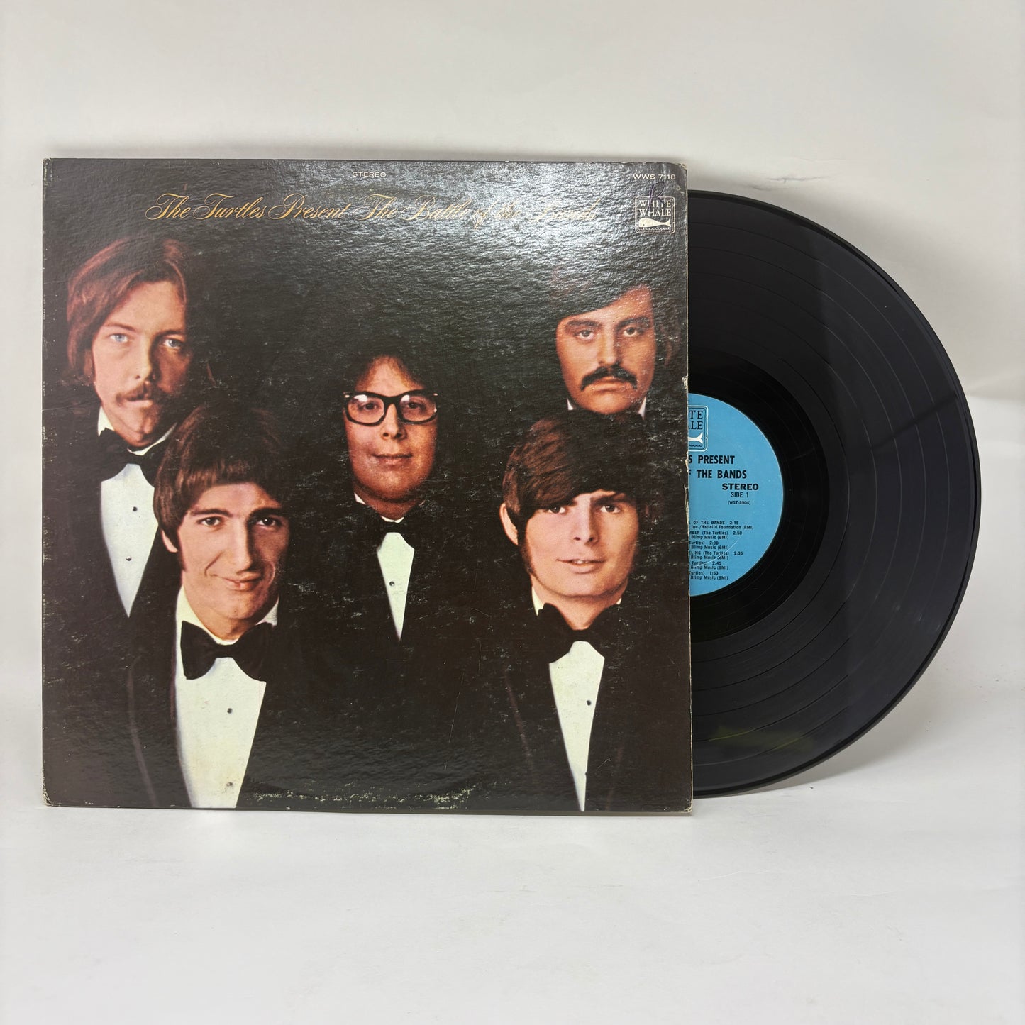 The Turtles : Present The Battle Of The Bands (LP,Album,Stereo)