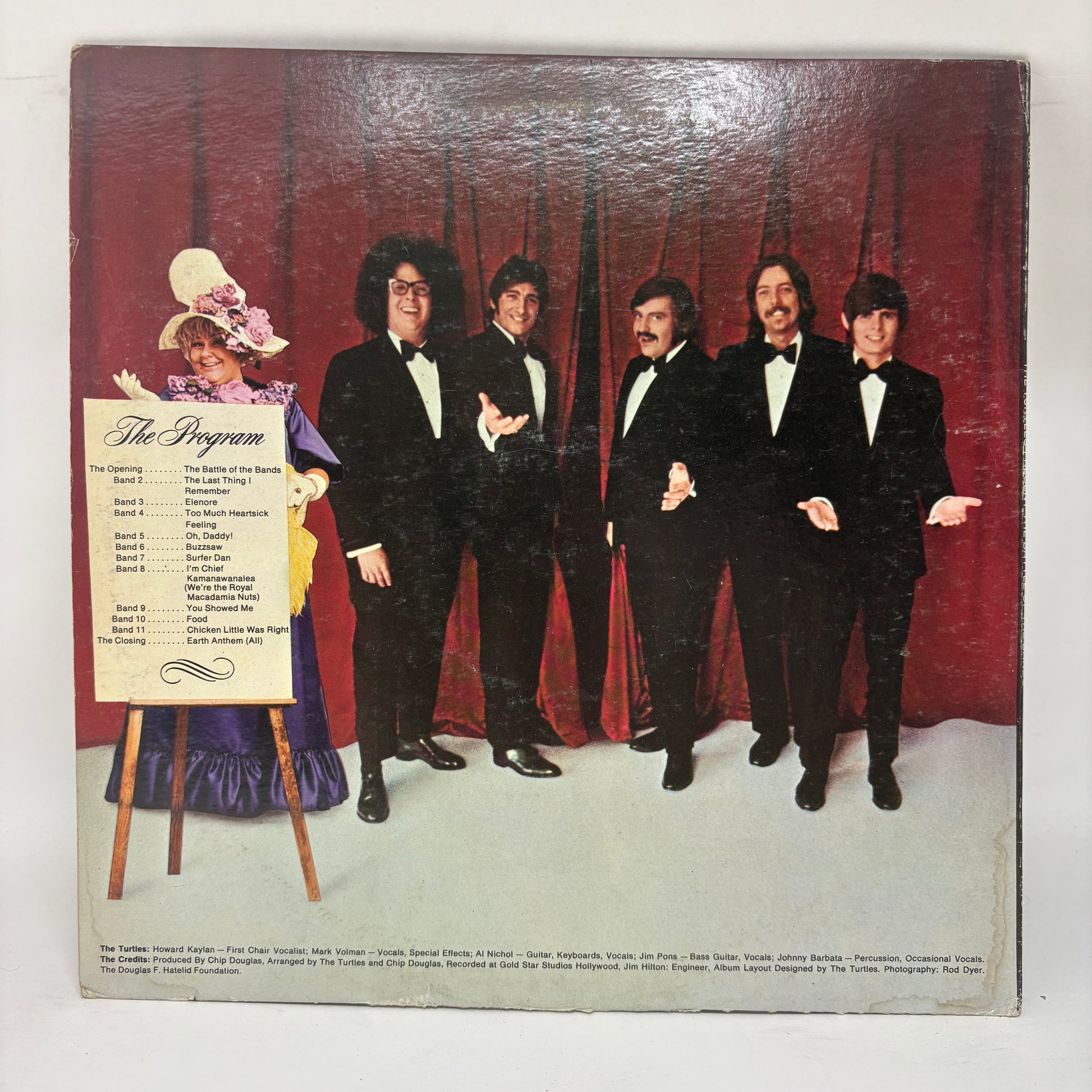 The Turtles : Present The Battle Of The Bands (LP,Album,Stereo)