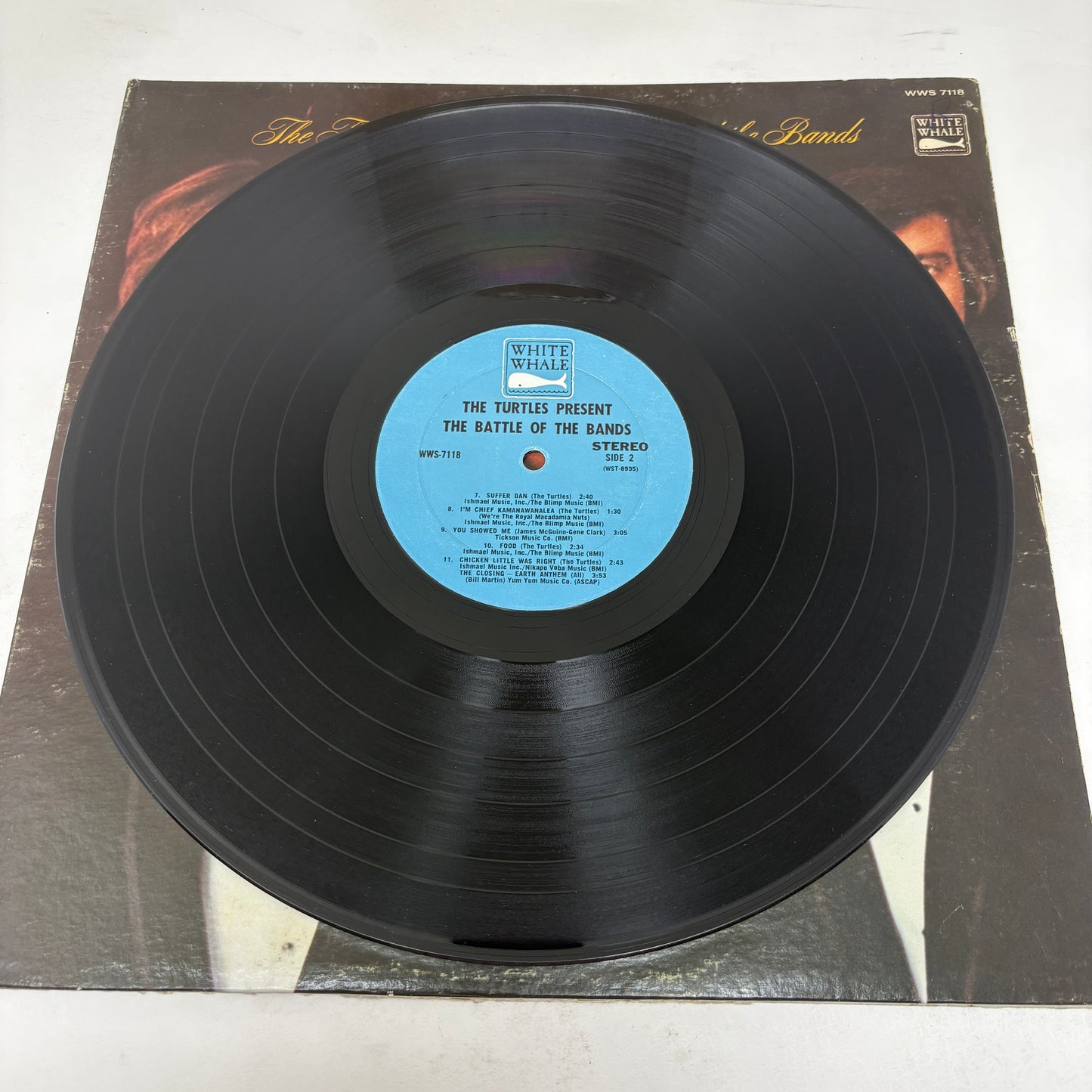 The Turtles : Present The Battle Of The Bands (LP,Album,Stereo)