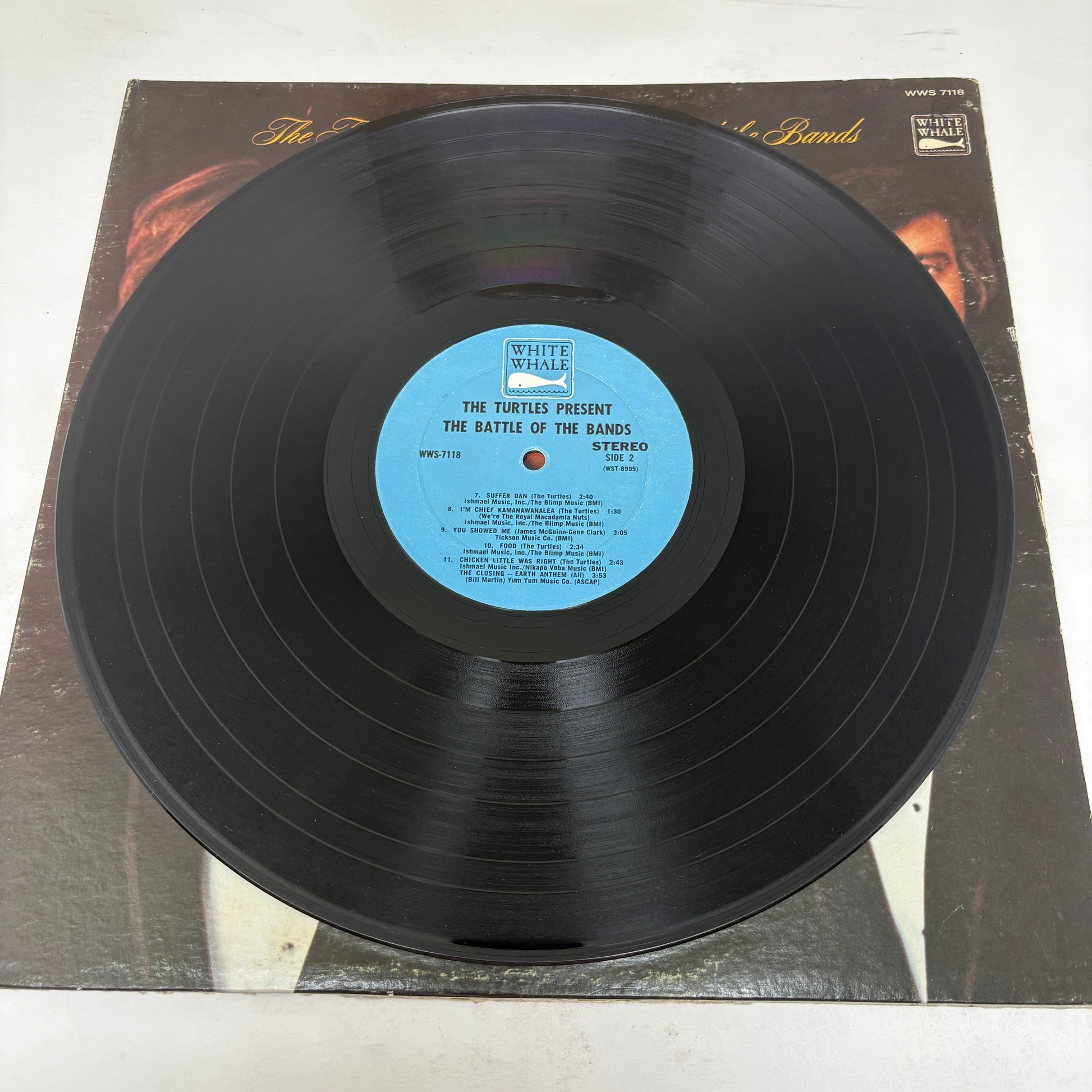 The Turtles : Present The Battle Of The Bands (LP,Album,Stereo)