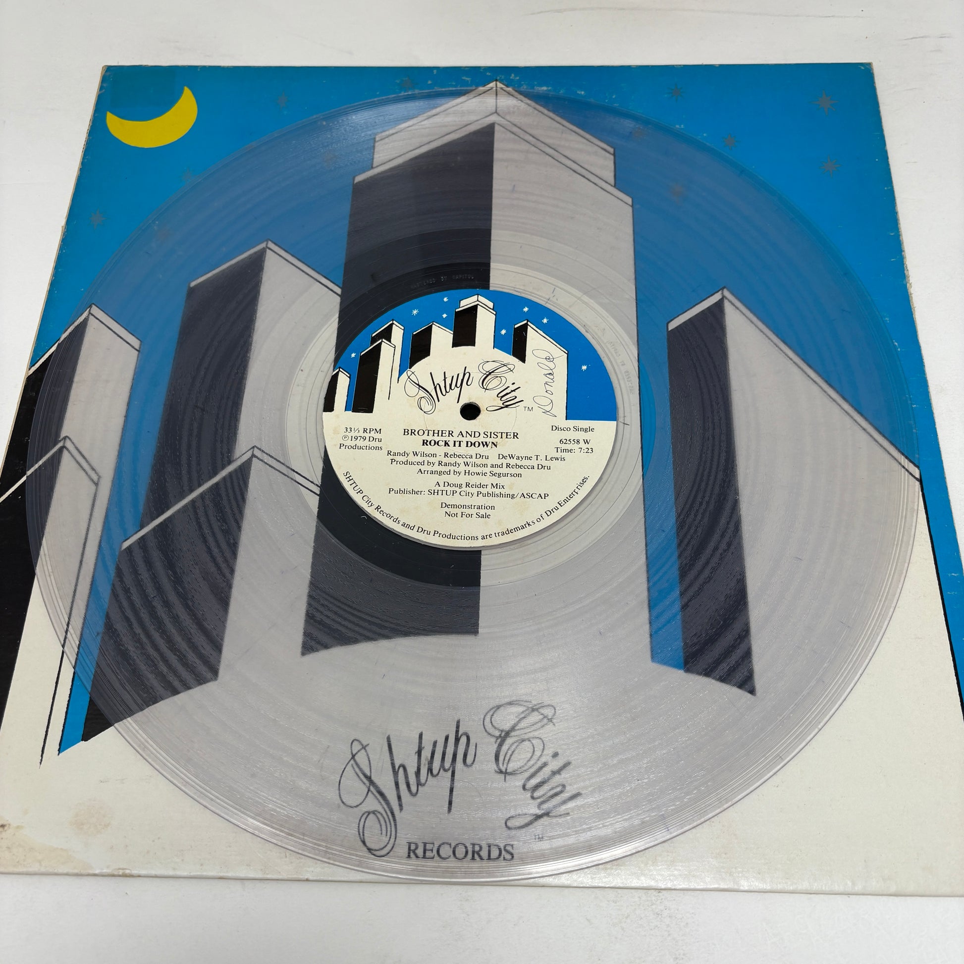 Brother And Sister : Midnight Desire / Rock It Down (12",33 ⅓ RPM,Single,Promo)