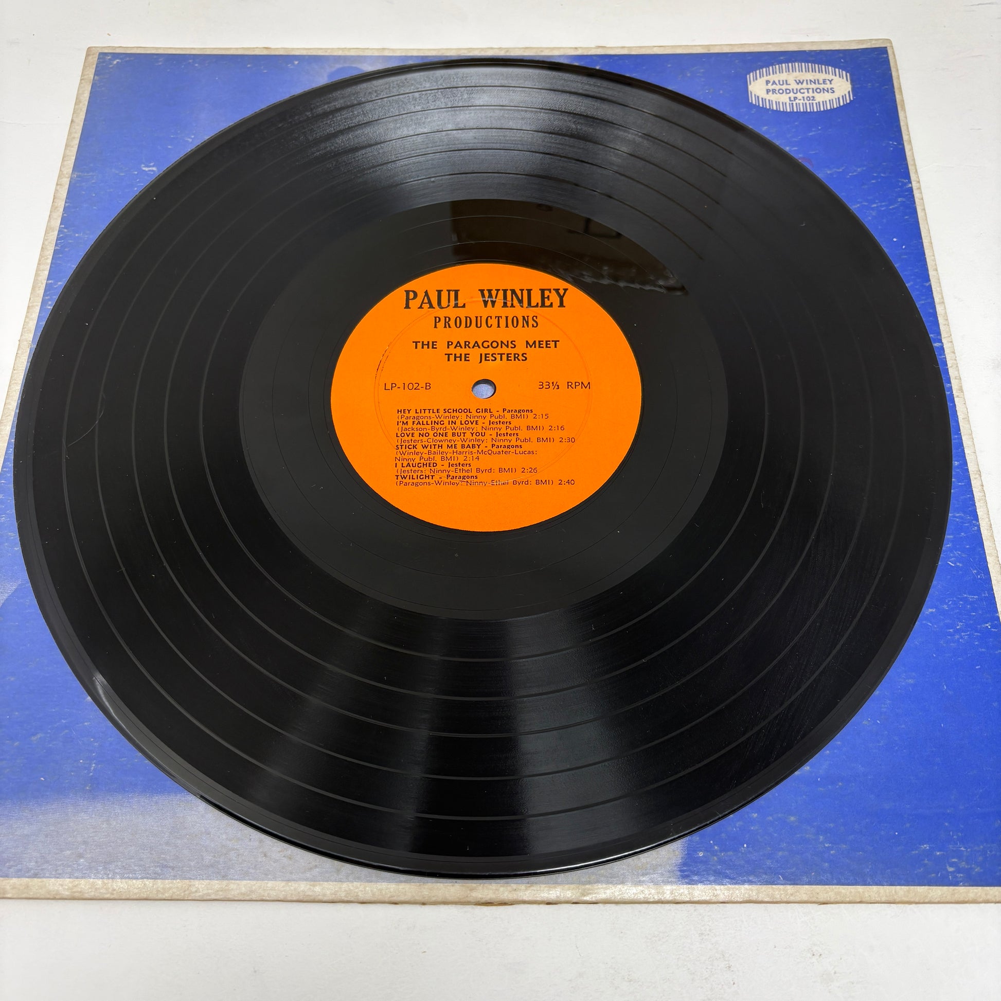 The Paragons (2) / The Jesters (2) : The Paragons Meet The Jesters (LP,Reissue)