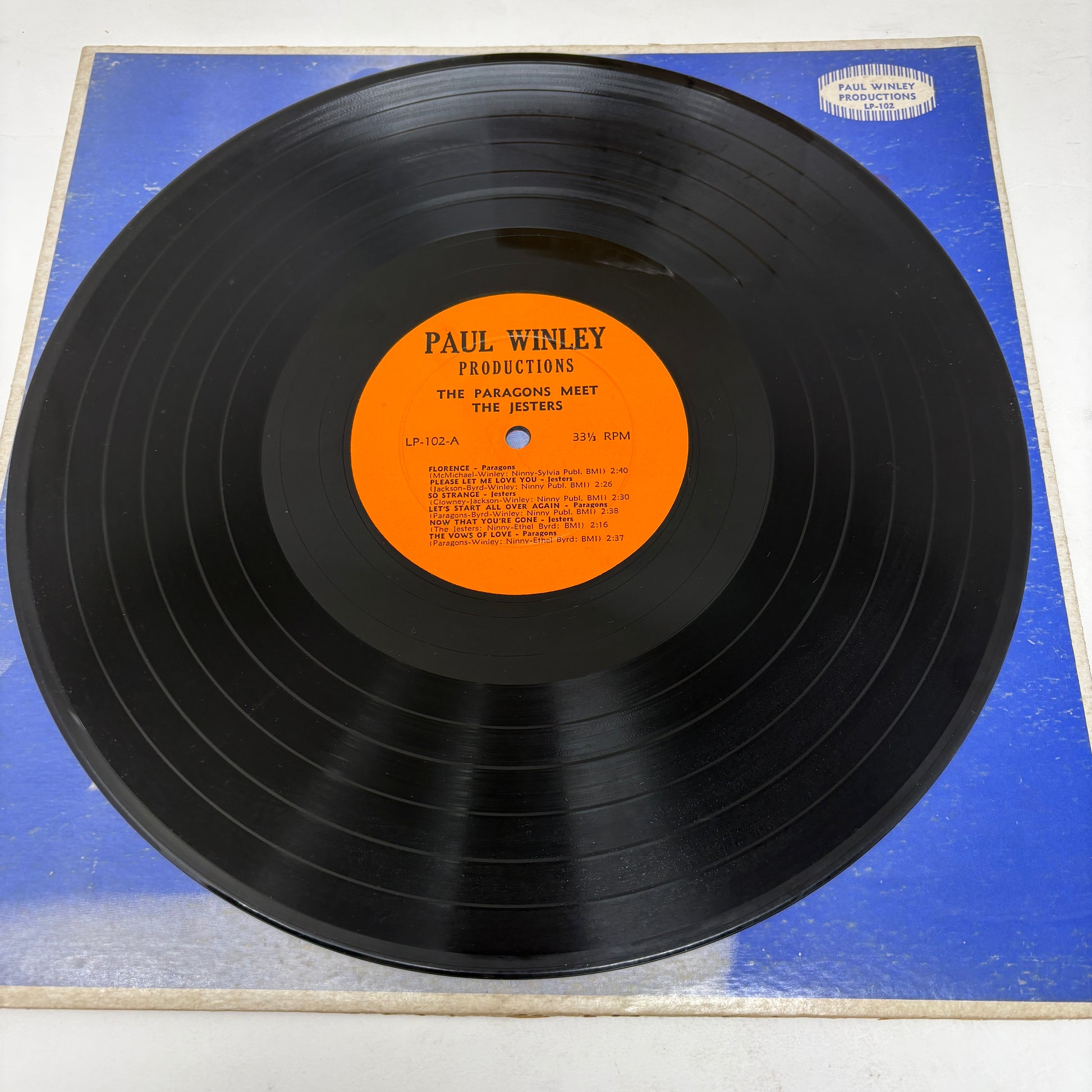The Paragons (2) / The Jesters (2) : The Paragons Meet The Jesters (LP,Reissue)