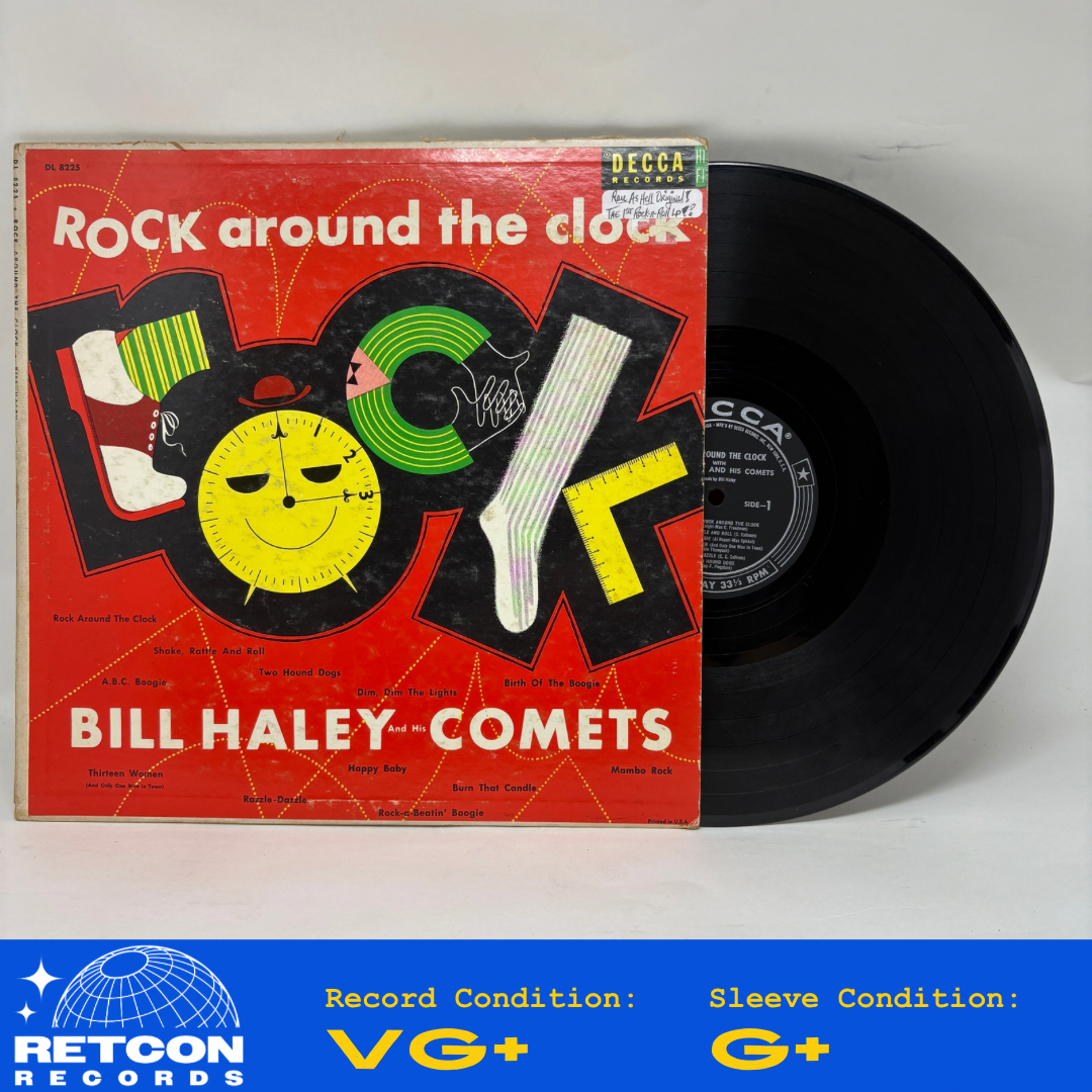 Bill Haley And His Comets : Rock Around The Clock (LP,Compilation,Mono)