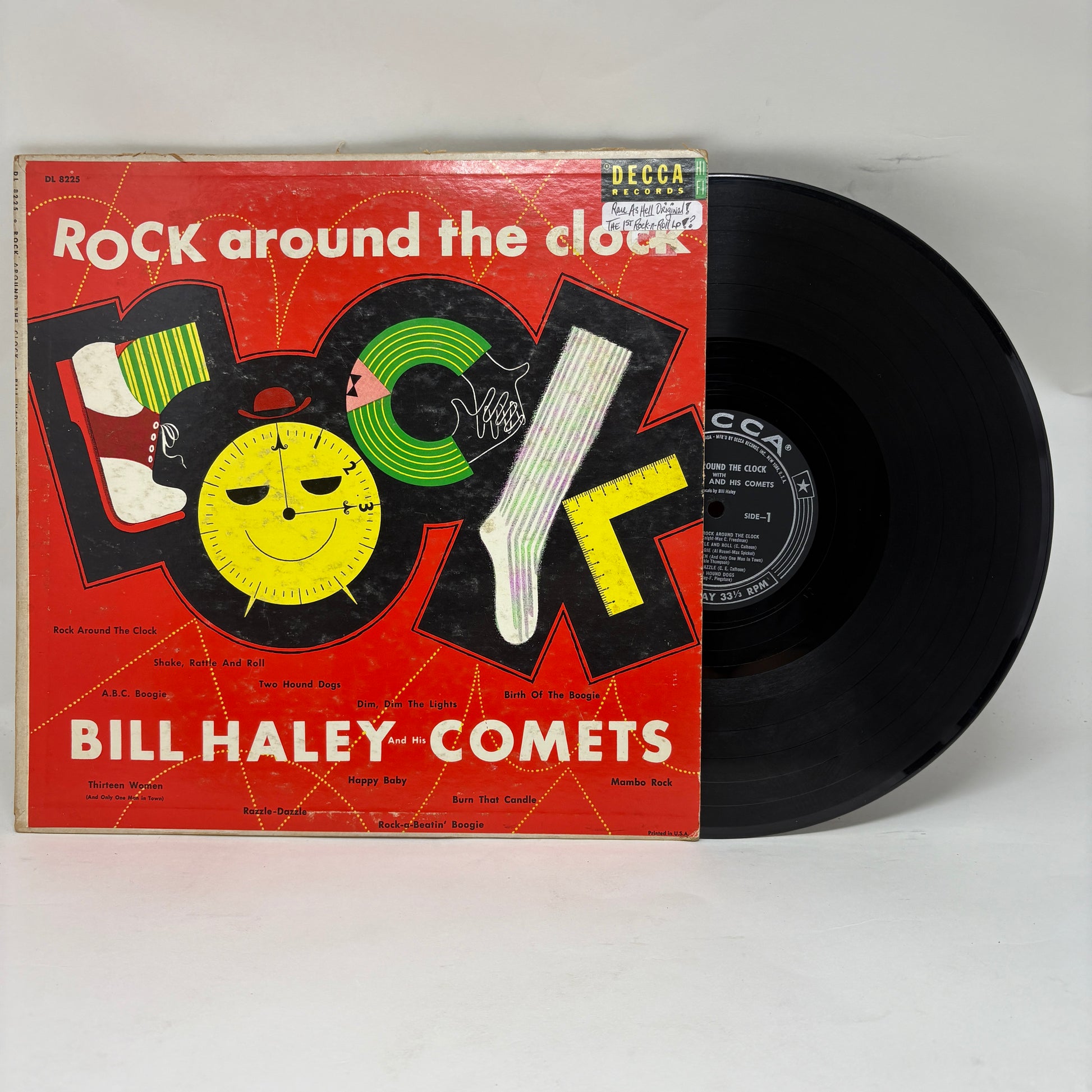 Bill Haley And His Comets : Rock Around The Clock (LP,Compilation,Mono)