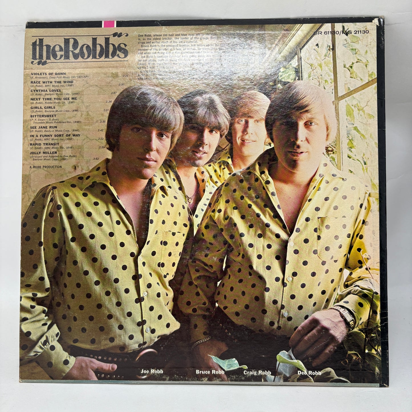 The Robbs : The Robbs (LP,Album,Stereo)