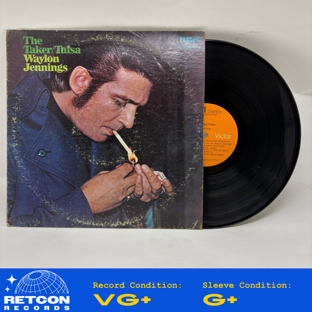 Waylon Jennings : The Taker / Tulsa (LP,Album)