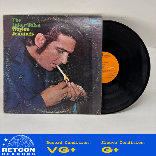Waylon Jennings : The Taker / Tulsa (LP,Album)