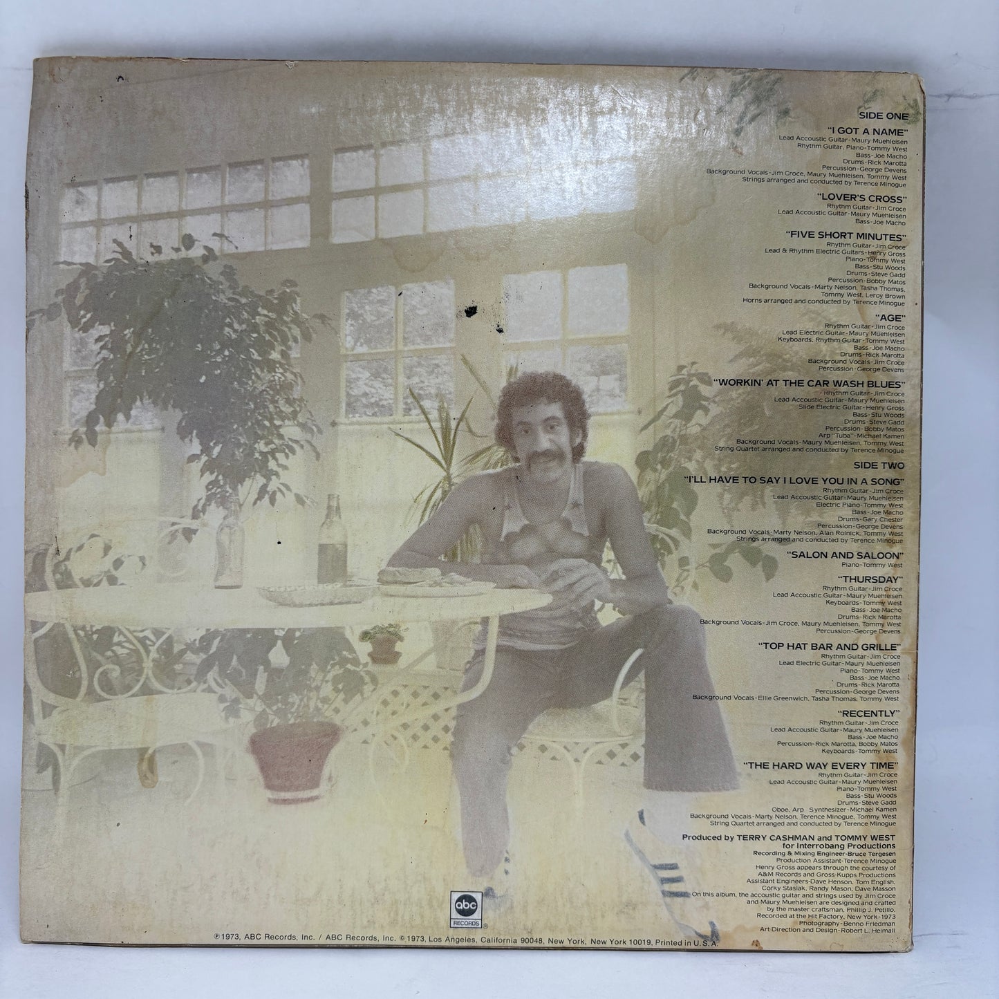 Jim Croce : I Got A Name (LP,Album)