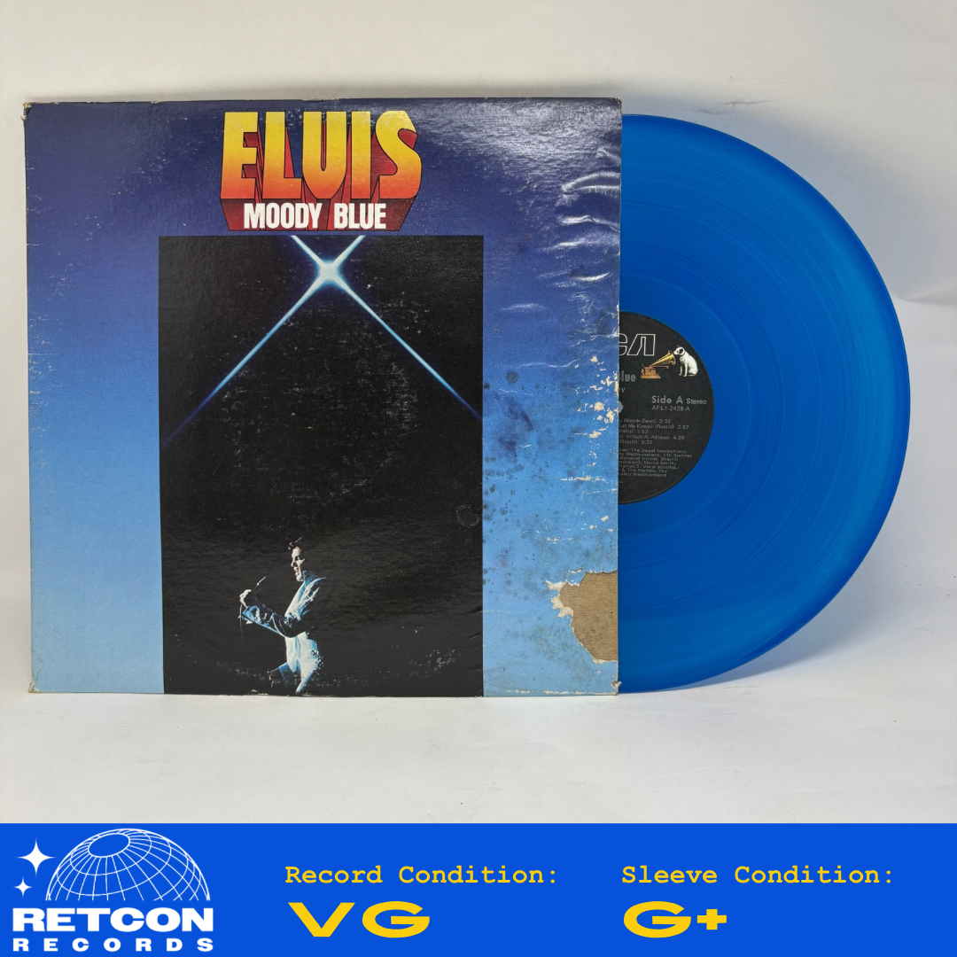 Elvis Presley : Moody Blue (LP,Album,Stereo)