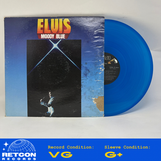 Elvis Presley : Moody Blue (LP,Album,Stereo)