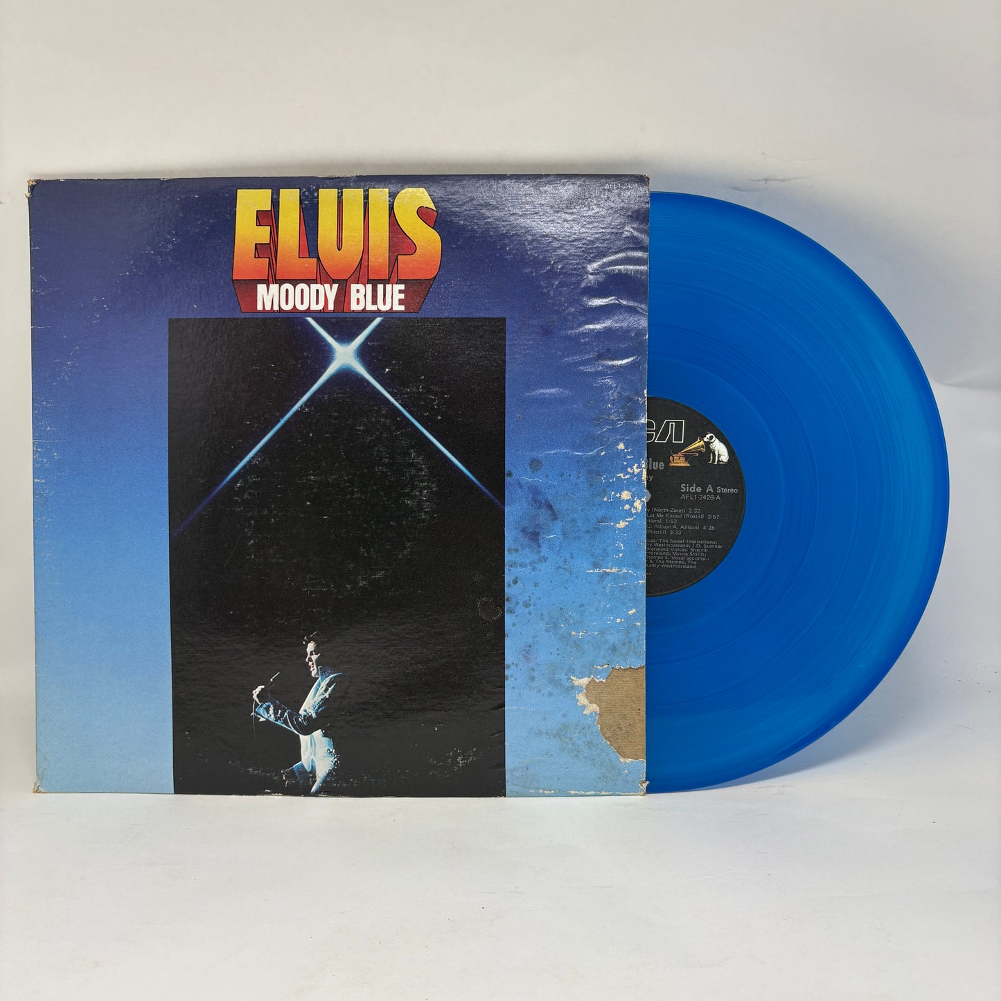 Elvis Presley : Moody Blue (LP,Album,Stereo)