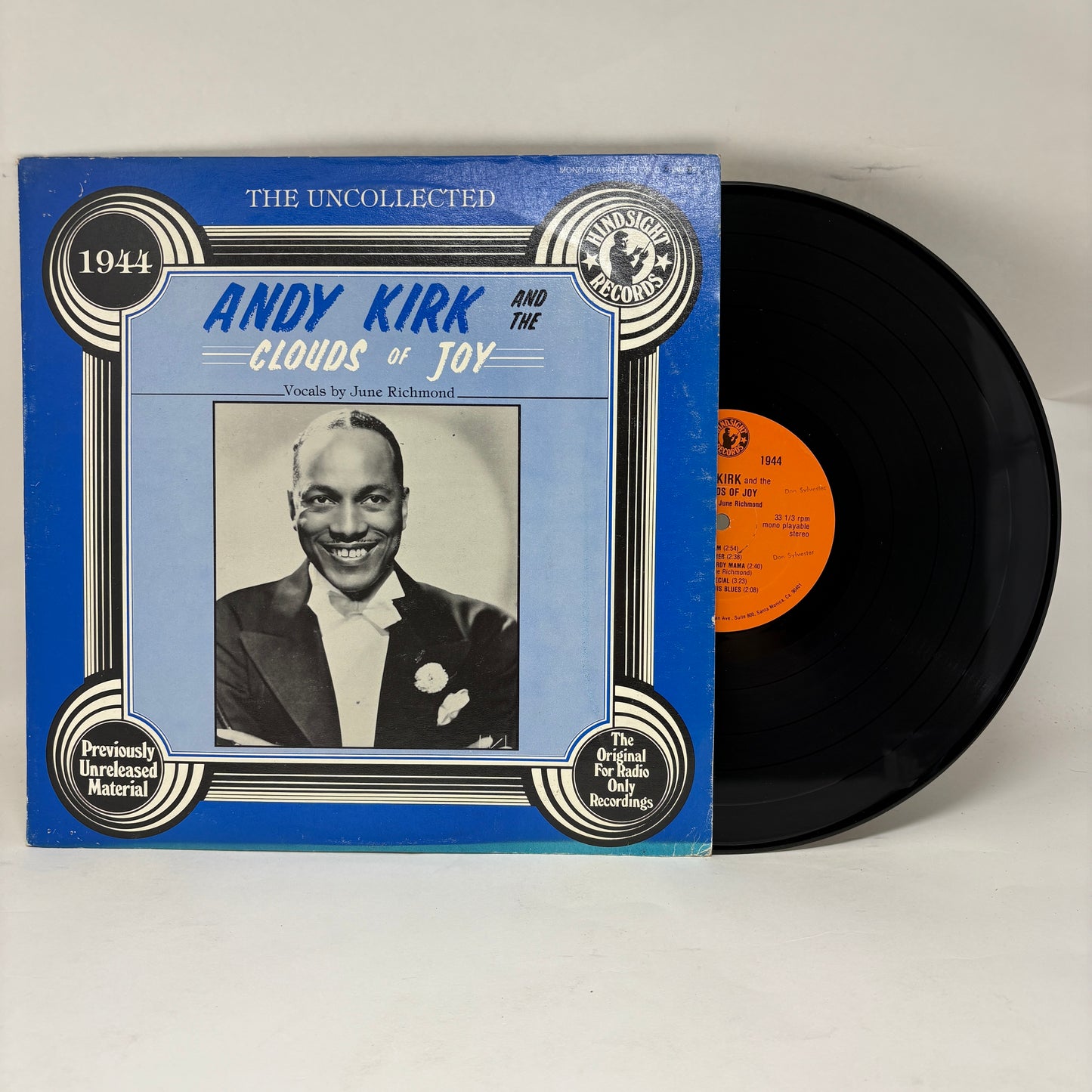 Andy Kirk And His Clouds Of Joy : The Uncollected Andy Kirk, 1944 (LP,Album,Mono)