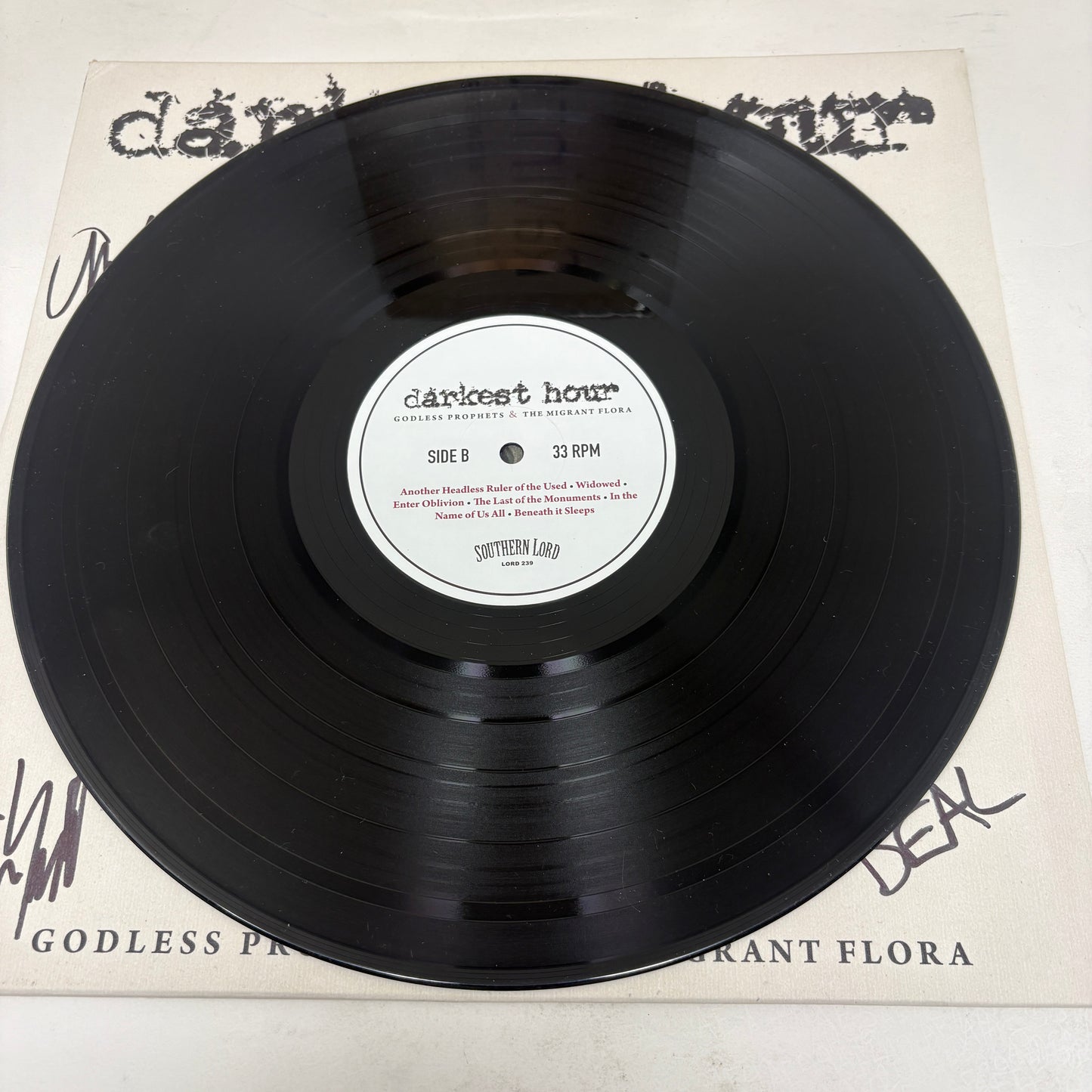 Darkest Hour : Godless Prophets & The Migrant Flora (LP,Album)