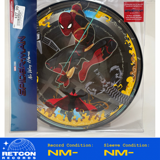 Michael Giacchino : Spider-Man: No Way Home (Original Motion Picture Soundtrack) (LP,Album,Limited Edition,Picture Disc)