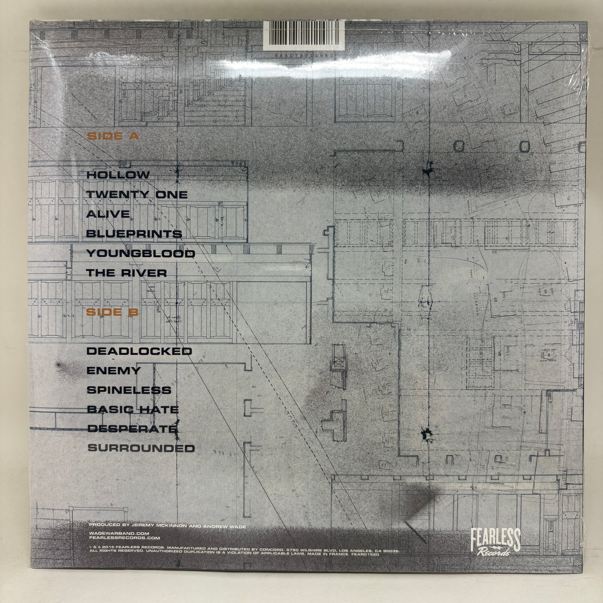 Wage War : Blueprints (LP,Album)