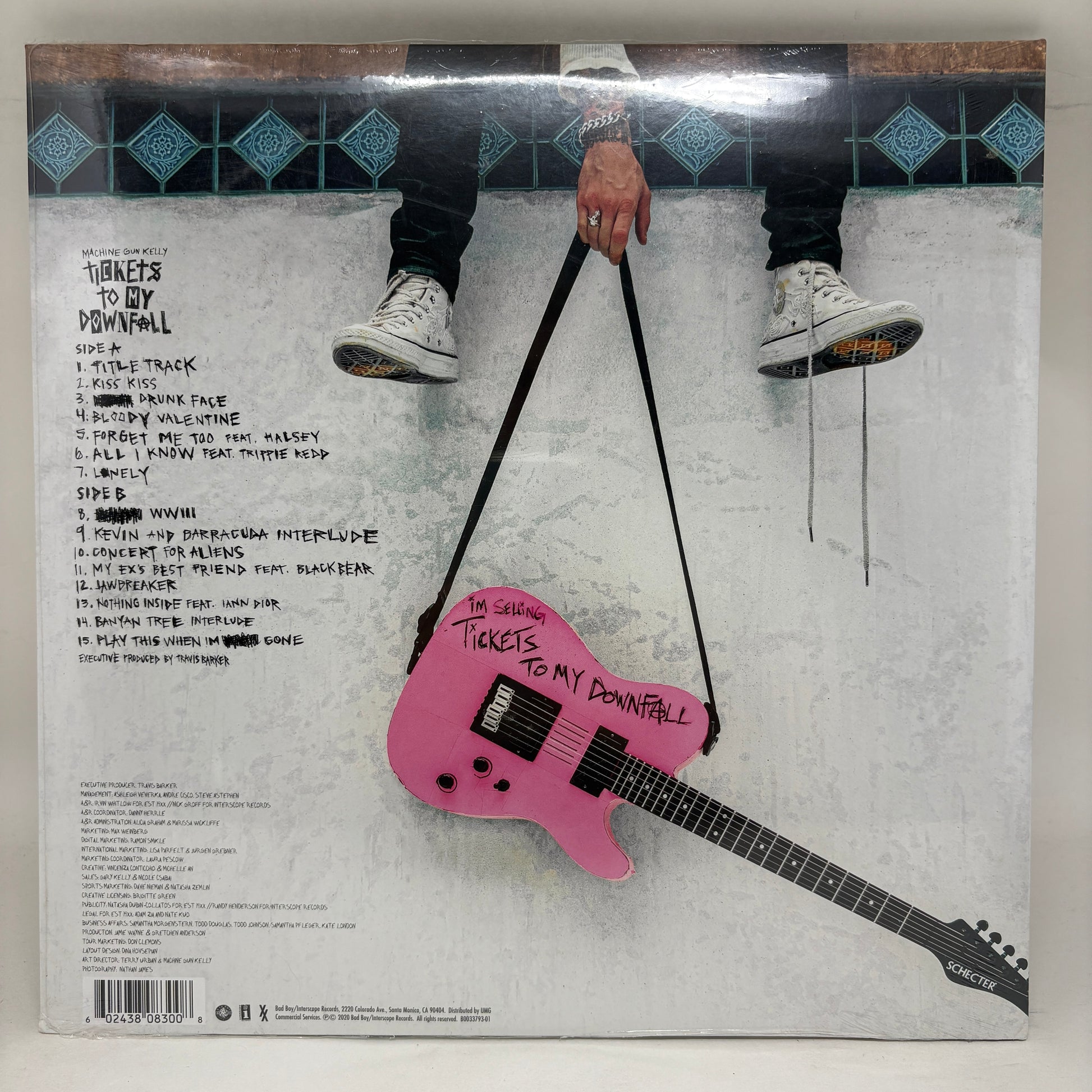 Machine Gun Kelly (2) : Tickets To My Downfall (LP,Album,Limited Edition)