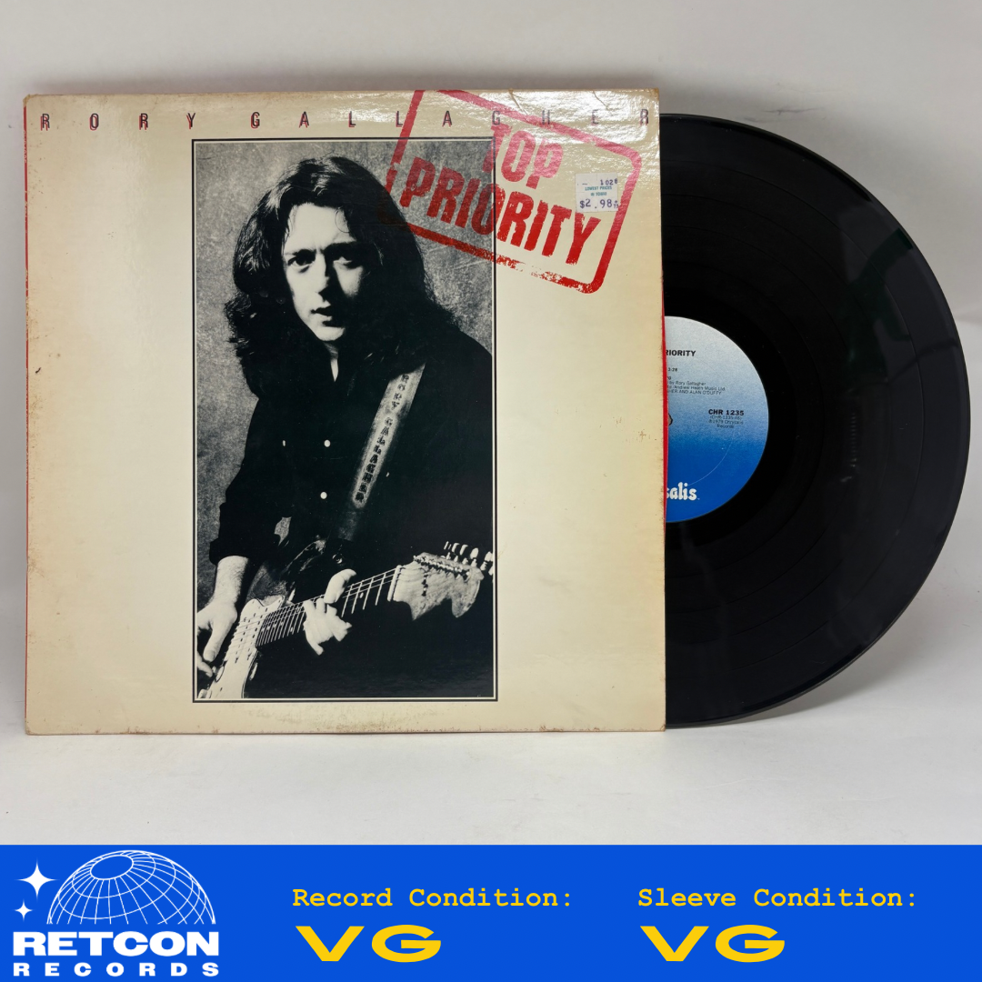 Rory Gallagher : Top Priority (LP,Album)