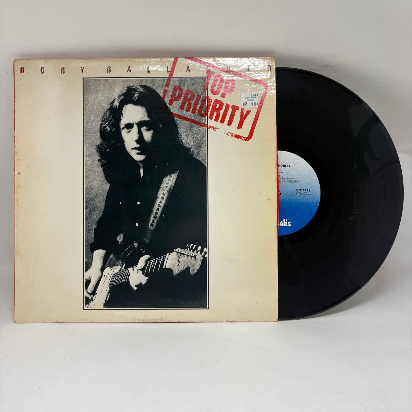 Rory Gallagher : Top Priority (LP,Album)