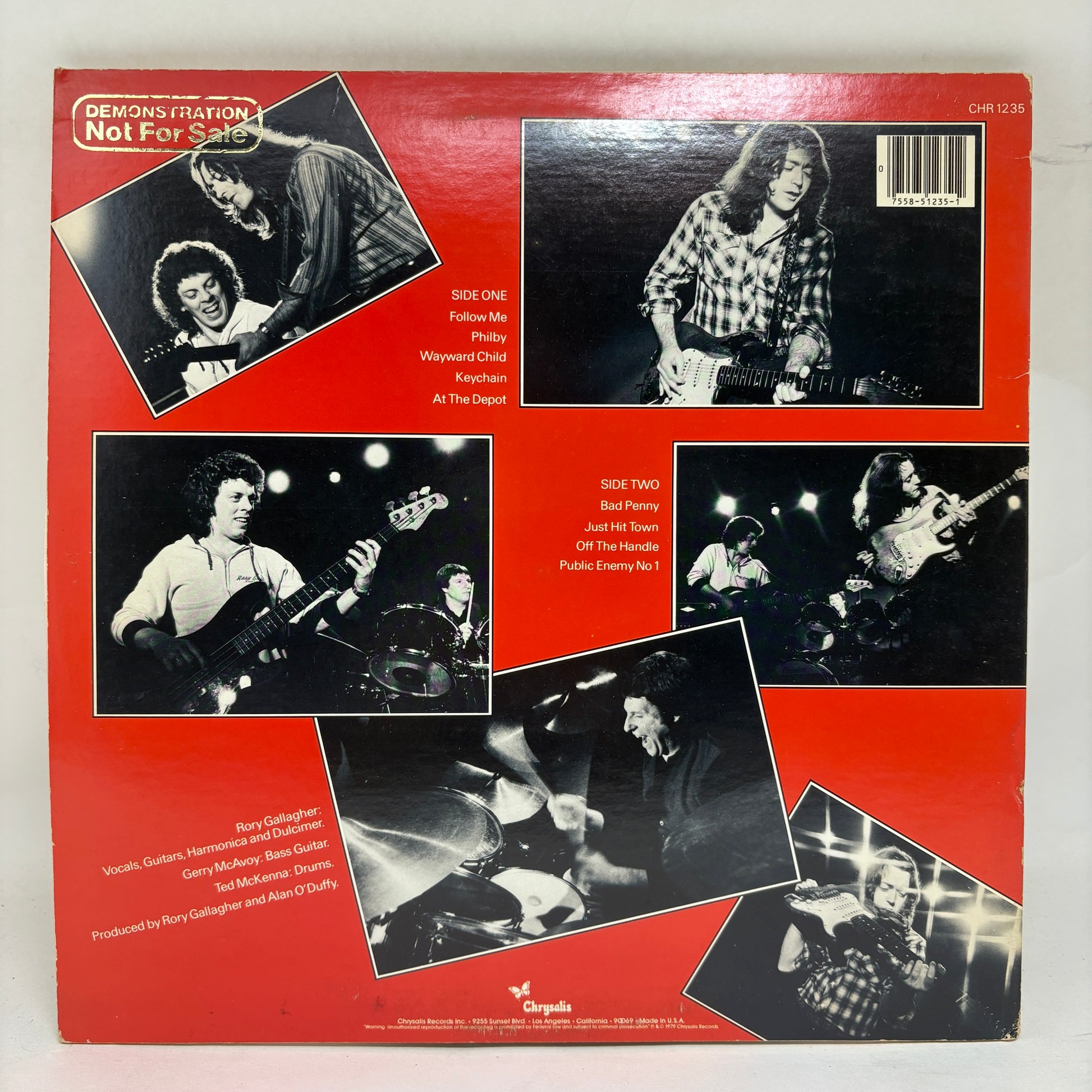 Rory Gallagher : Top Priority (LP,Album)