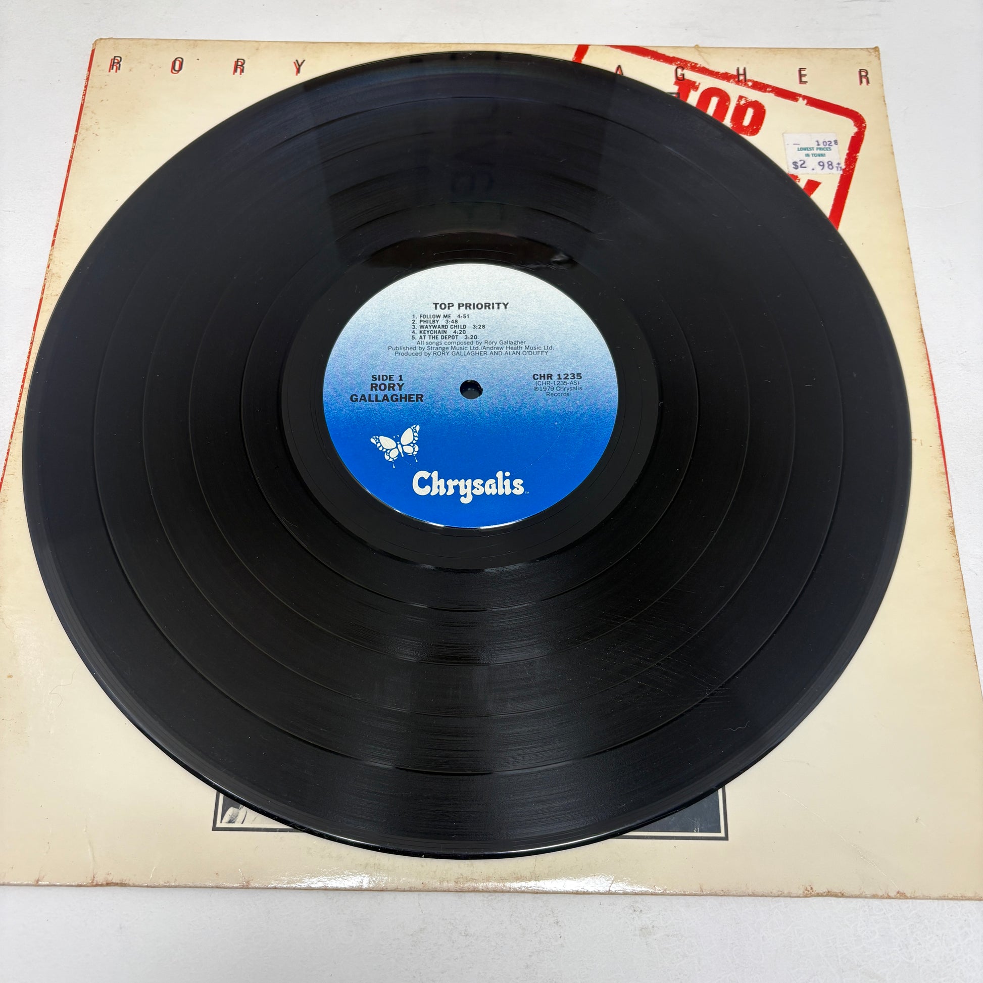 Rory Gallagher : Top Priority (LP,Album)