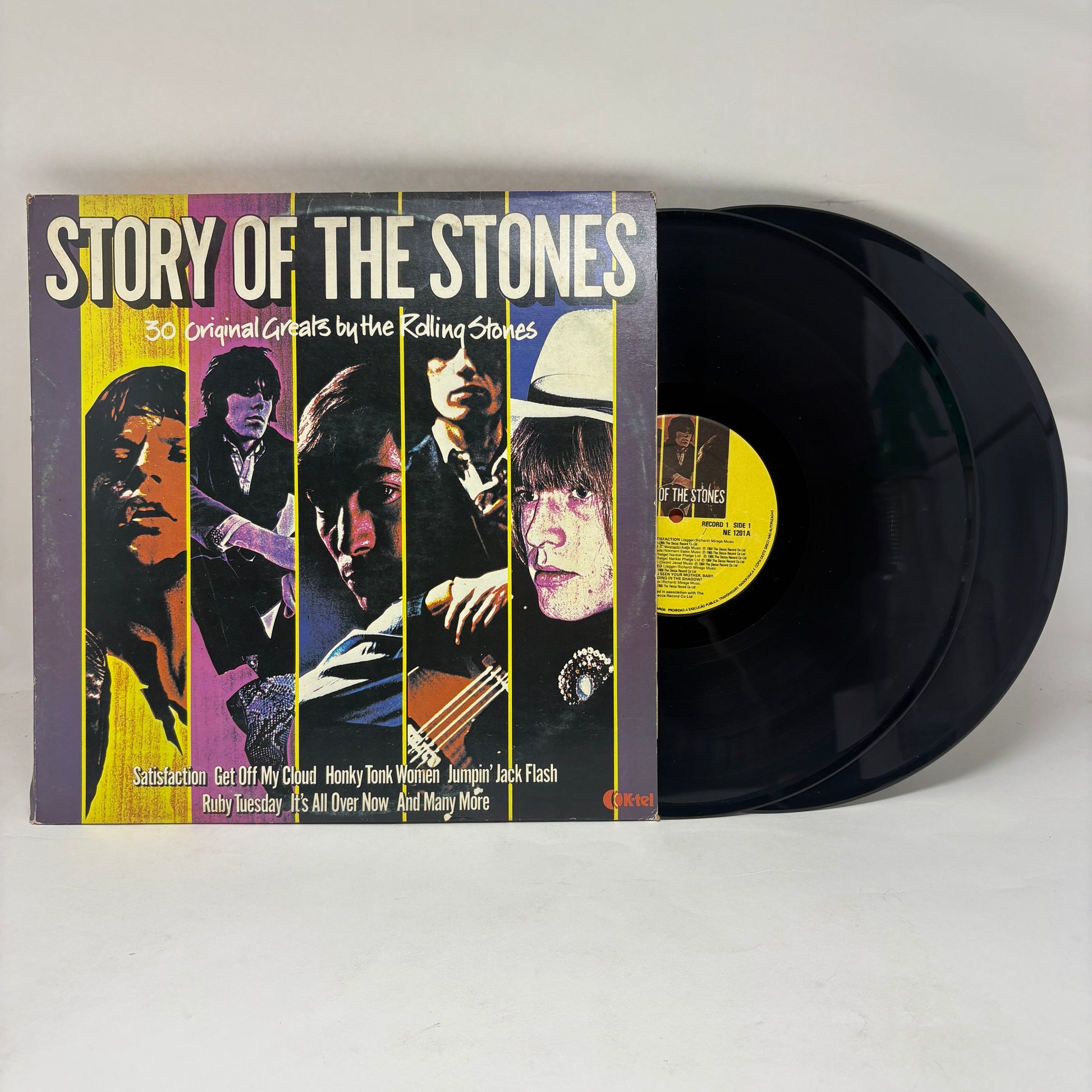 The Rolling Stones : Story Of The Stones (LP,Compilation,Stereo,Mono)
