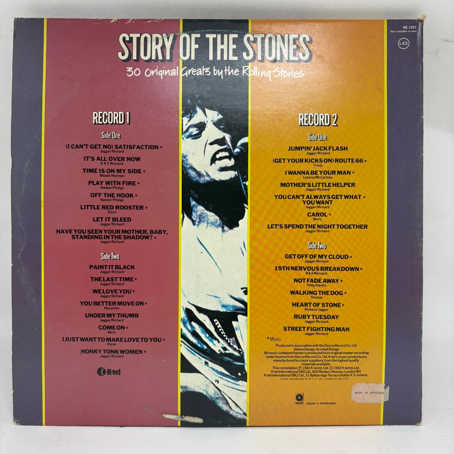 The Rolling Stones : Story Of The Stones (LP,Compilation,Stereo,Mono)
