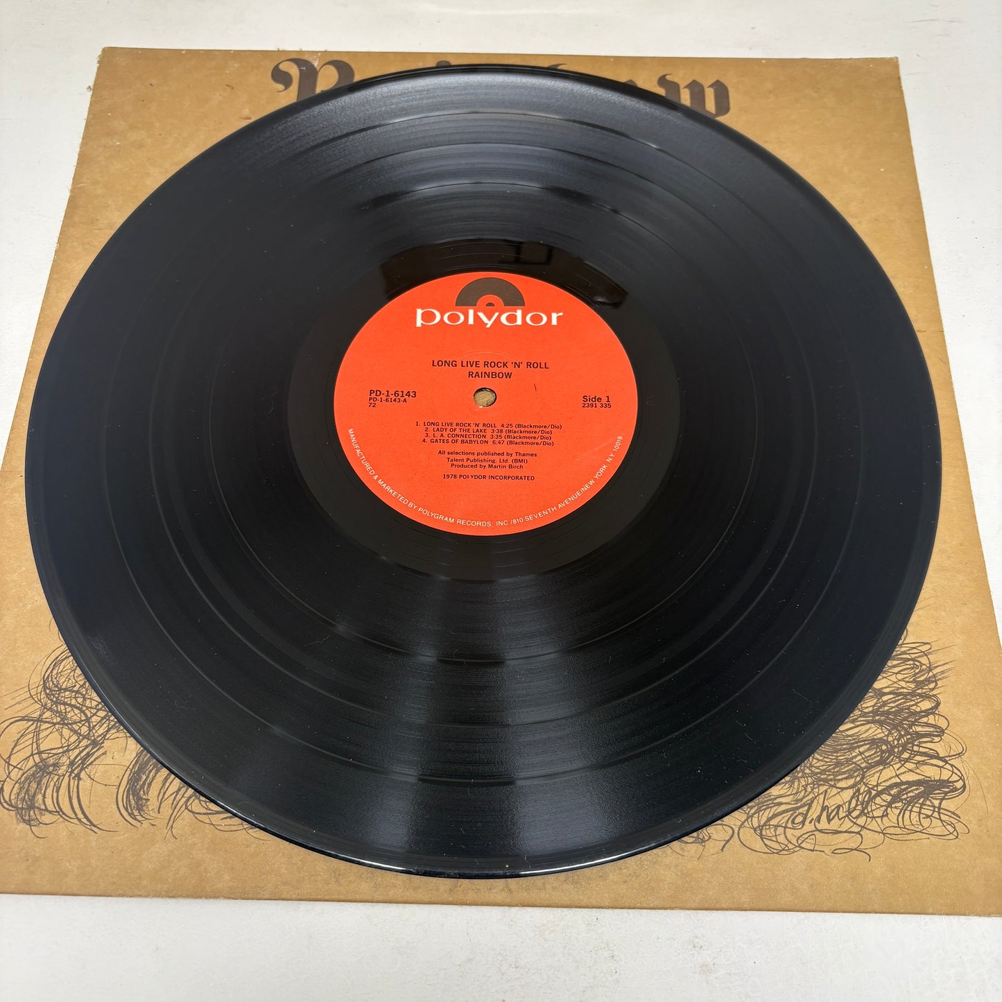 Rainbow : Long Live Rock 'N' Roll (LP,Album)