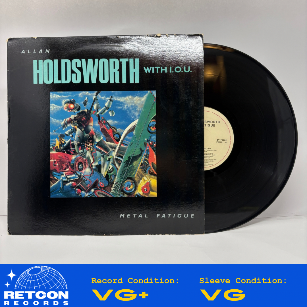 Allan Holdsworth With I.O.U. (3) : Metal Fatigue (LP,Album,Reissue,Stereo)