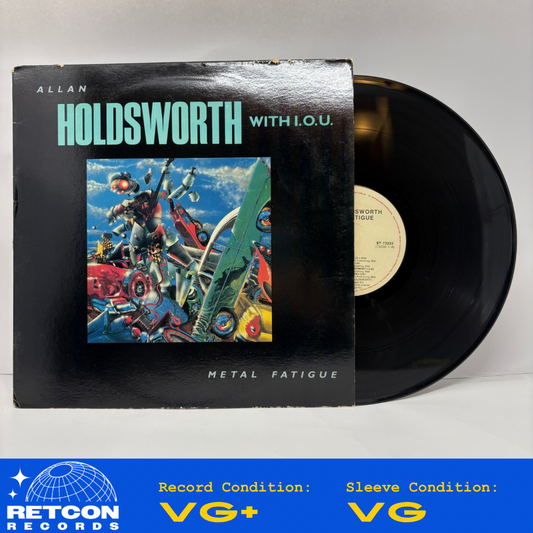 Allan Holdsworth With I.O.U. (3) : Metal Fatigue (LP,Album,Reissue,Stereo)