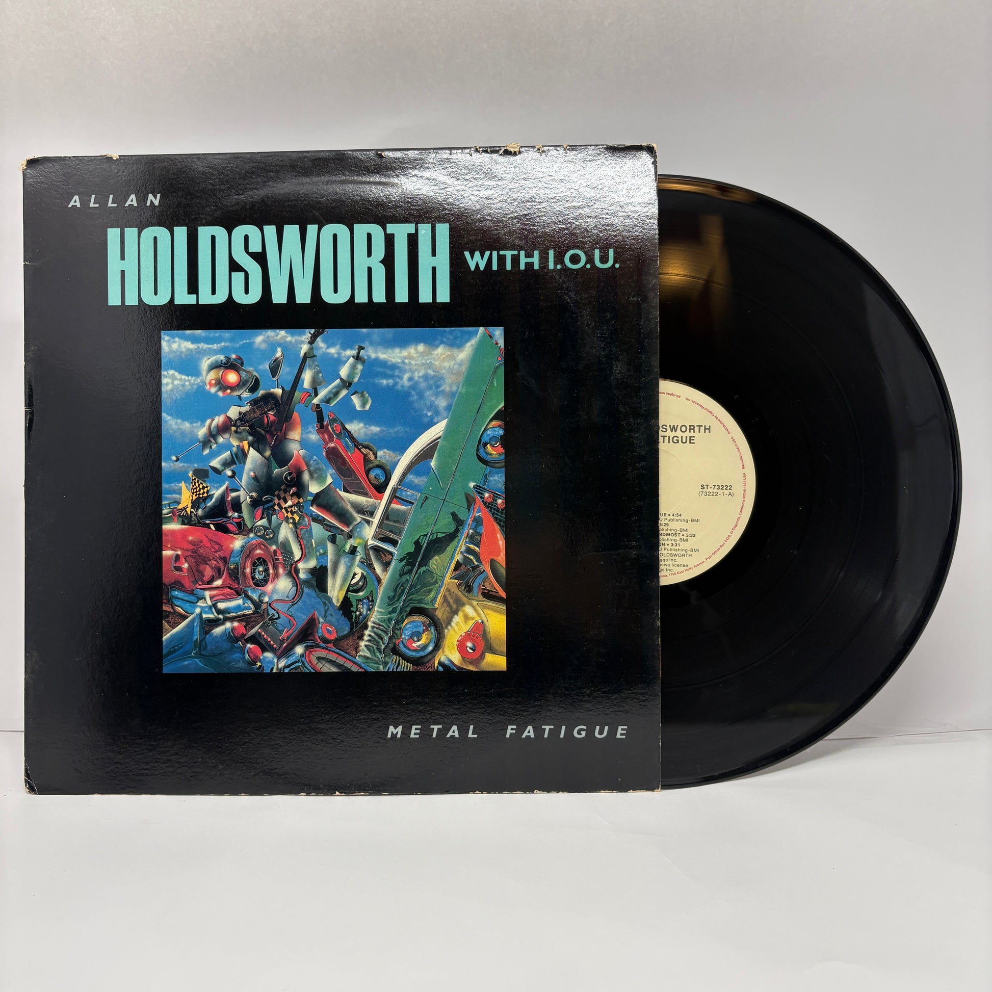 Allan Holdsworth With I.O.U. (3) : Metal Fatigue (LP,Album,Reissue,Stereo)