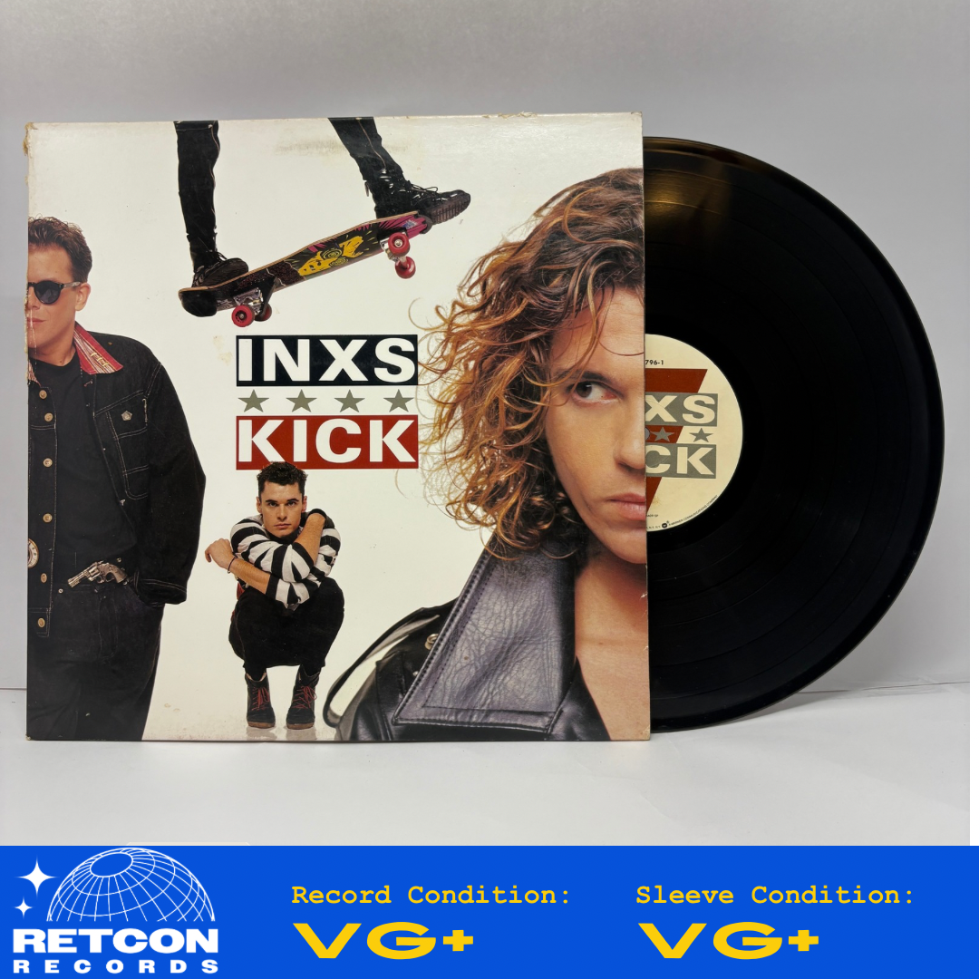 INXS : Kick (LP,Album,Stereo)