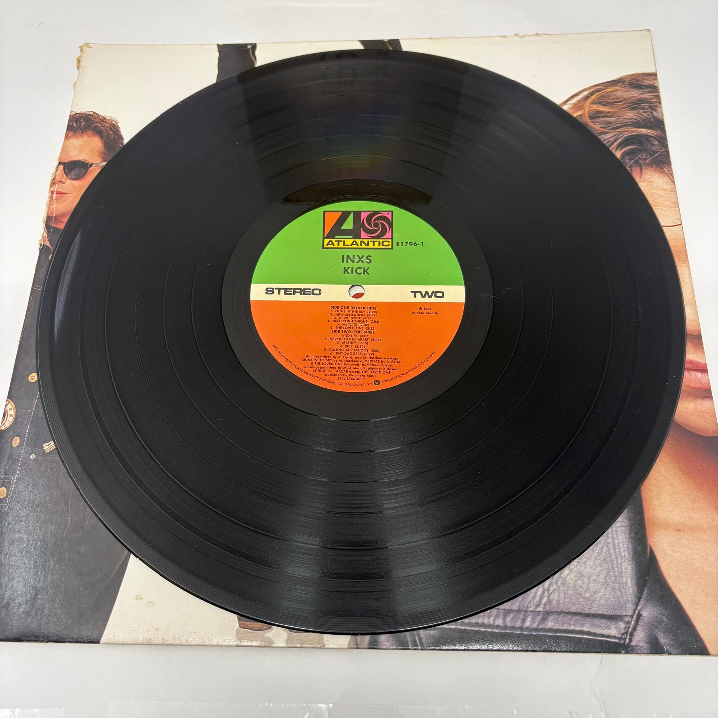 INXS : Kick (LP,Album,Stereo)