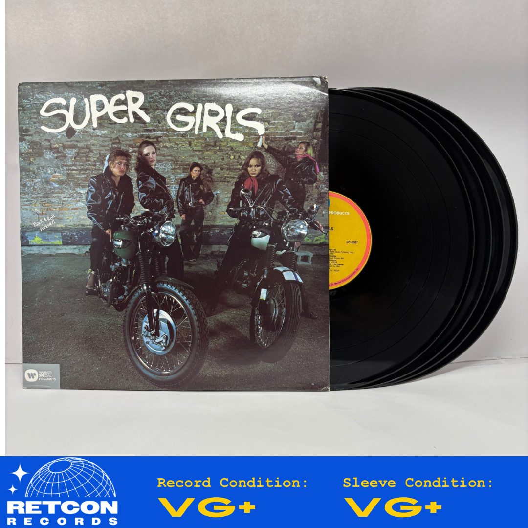 Various : Super Girls (LP,Compilation,Reissue)