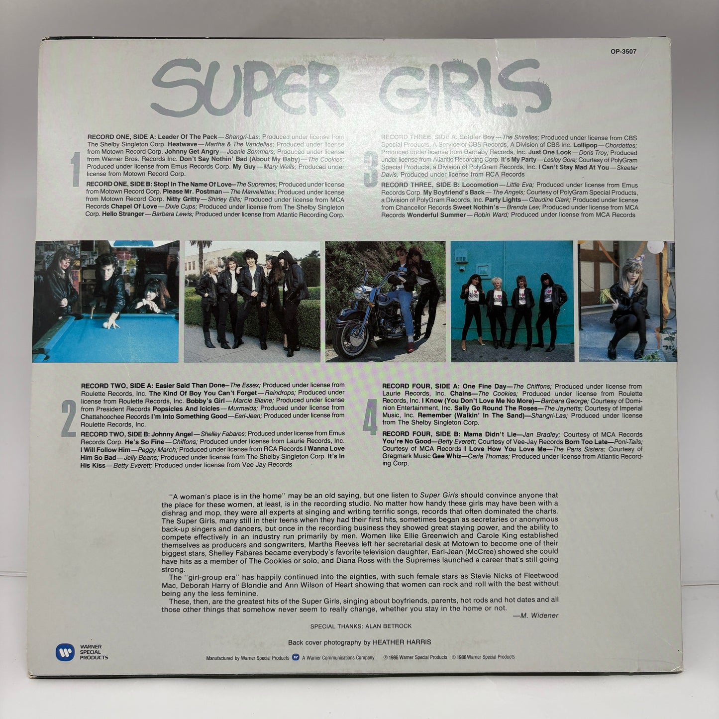 Various : Super Girls (LP,Compilation,Reissue)
