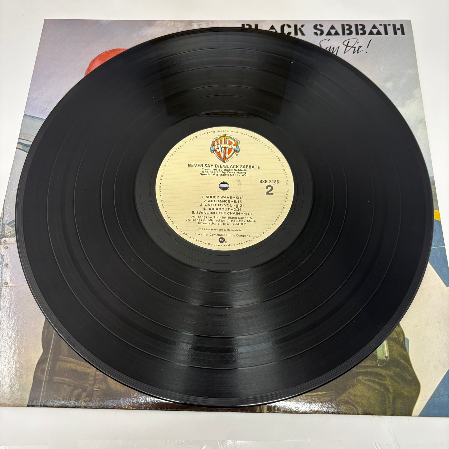 Black Sabbath : Never Say Die! (LP,Album)