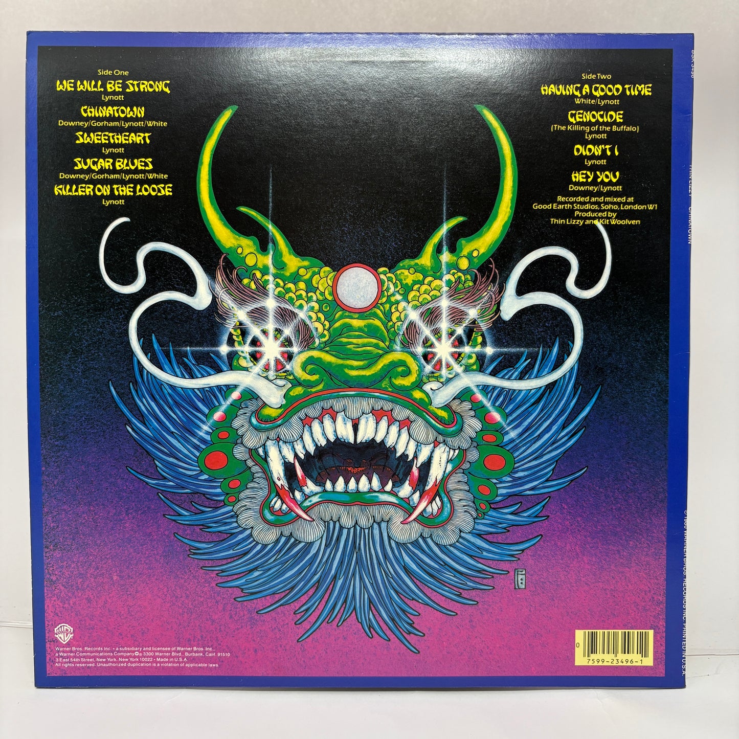 Thin Lizzy : Chinatown (LP,Album)