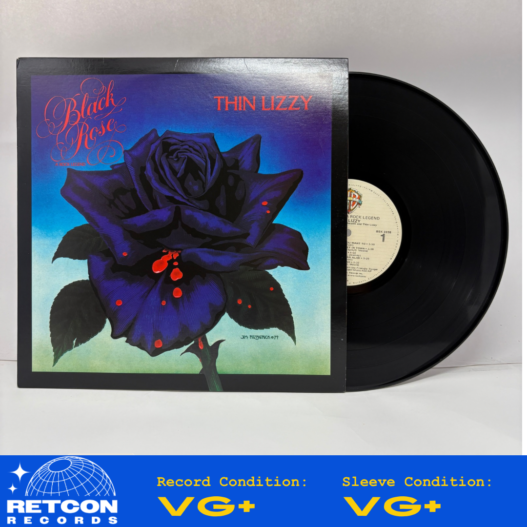 Thin Lizzy : Black Rose (A Rock Legend) (LP,Album)