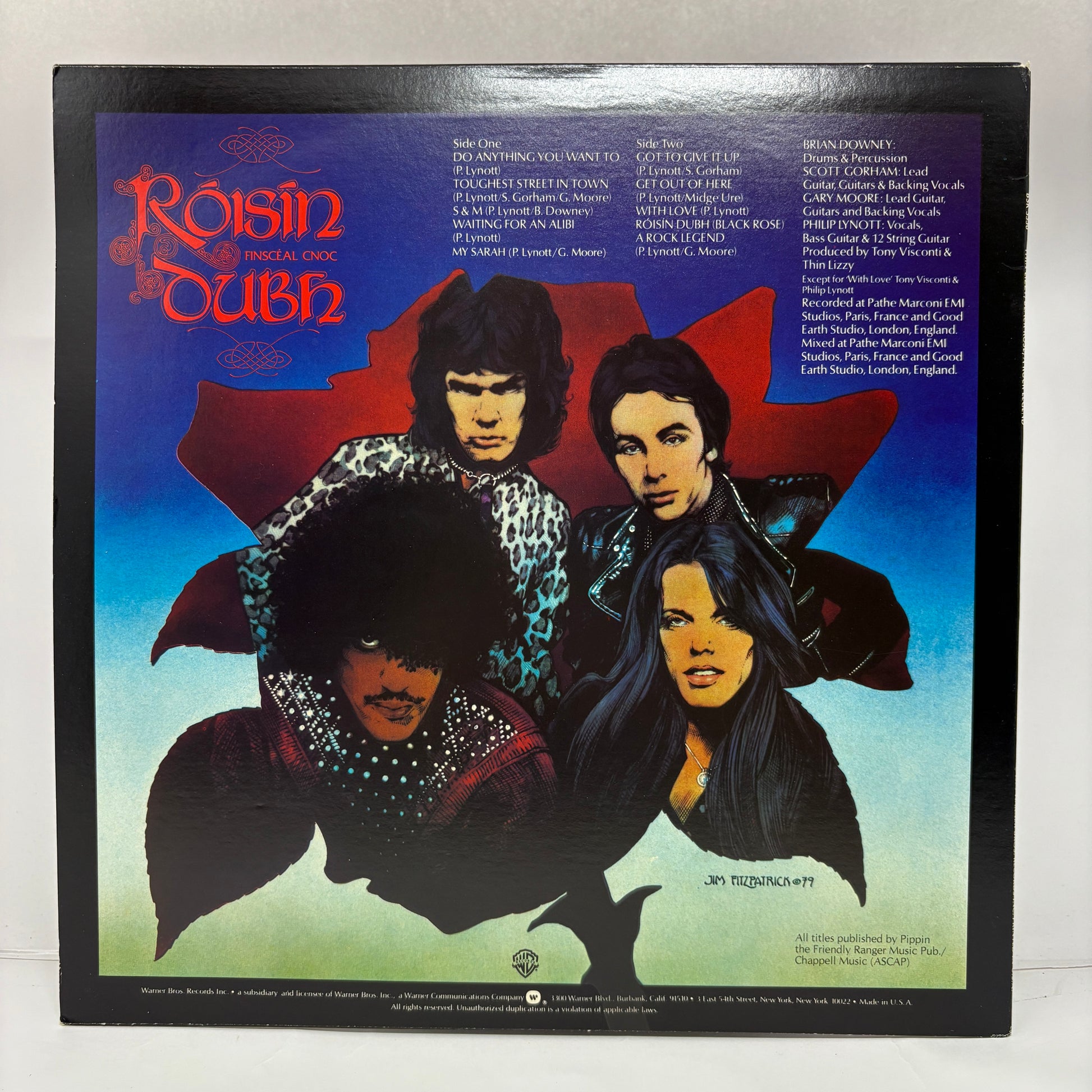 Thin Lizzy : Black Rose (A Rock Legend) (LP,Album)