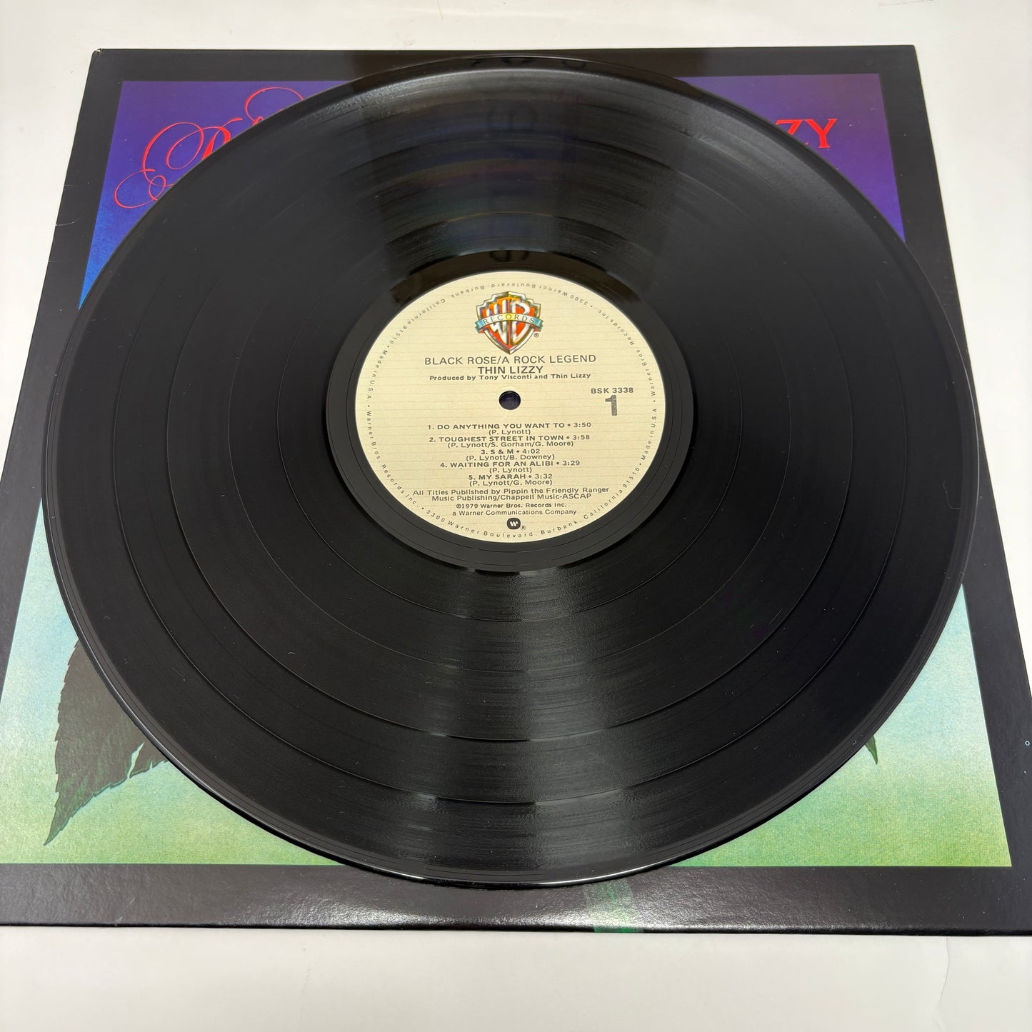 Thin Lizzy : Black Rose (A Rock Legend) (LP,Album)