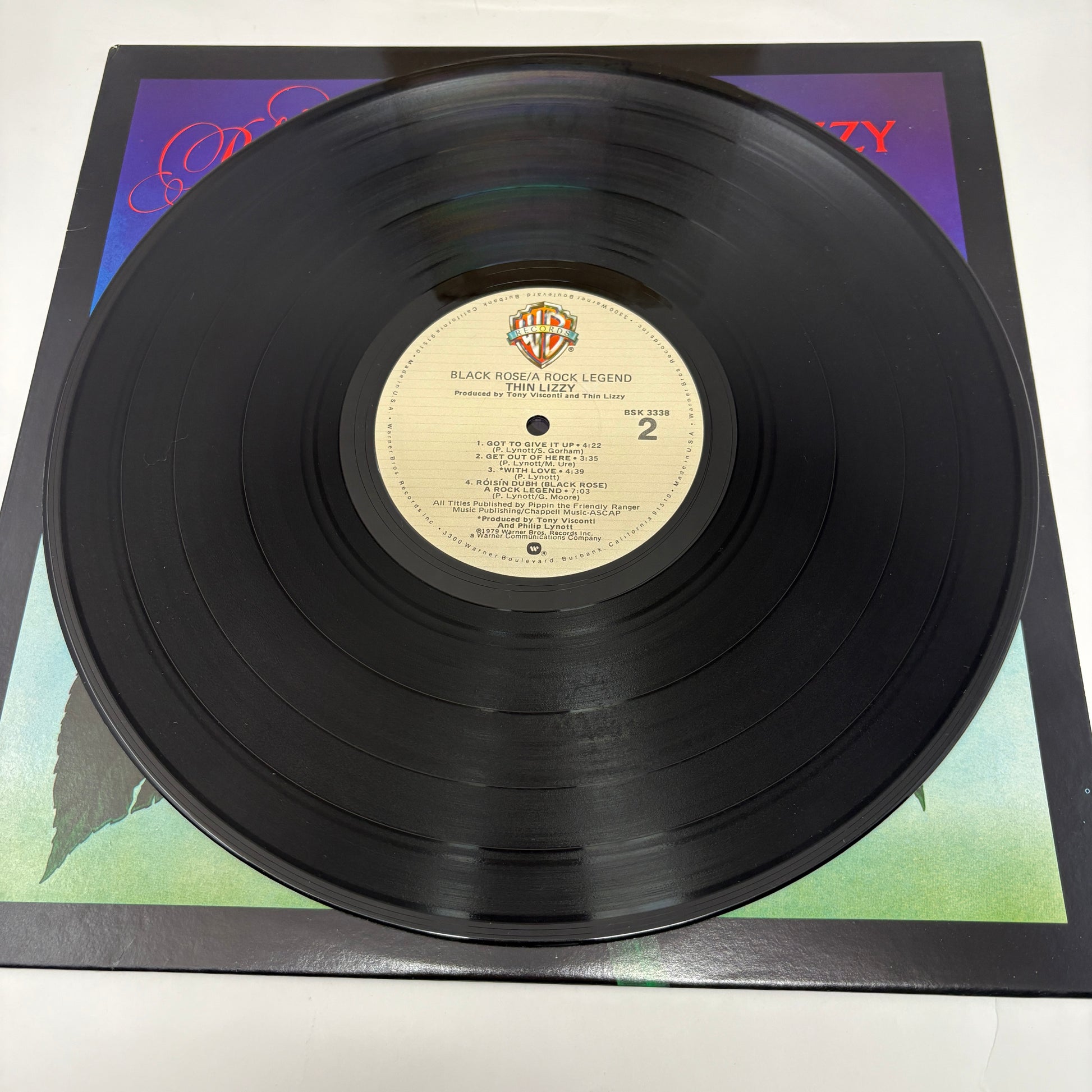 Thin Lizzy : Black Rose (A Rock Legend) (LP,Album)