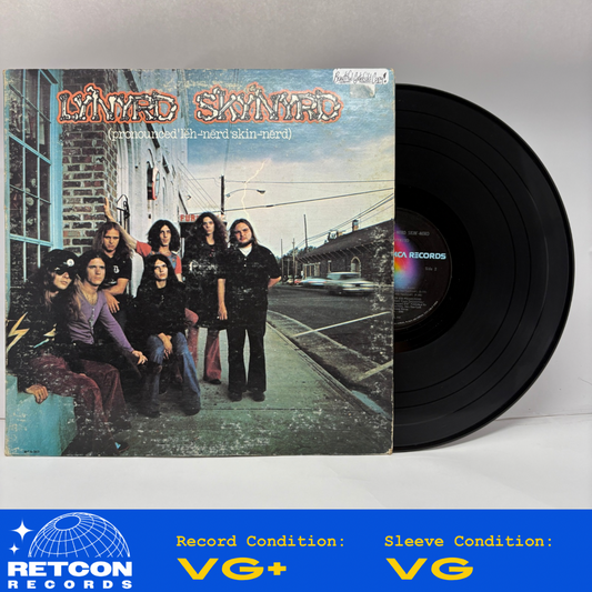 Lynyrd Skynyrd : (Pronounced 'Lĕh-'nérd 'Skin-'nérd) (LP,Album)