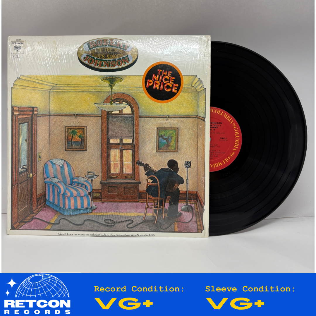 Robert Johnson : King Of The Delta Blues Singers Vol. II (LP,Compilation,Reissue,Mono)