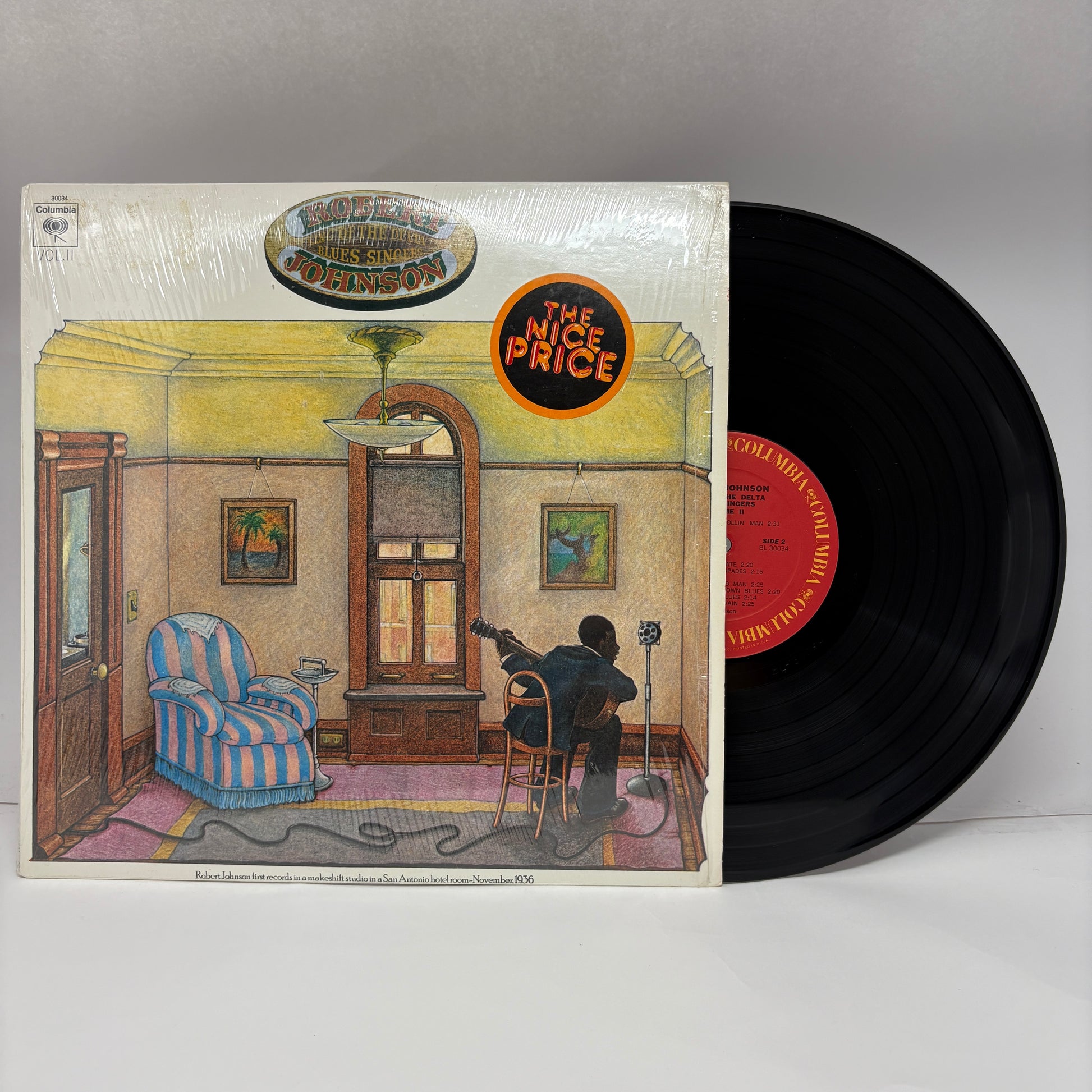 Robert Johnson : King Of The Delta Blues Singers Vol. II (LP,Compilation,Reissue,Mono)