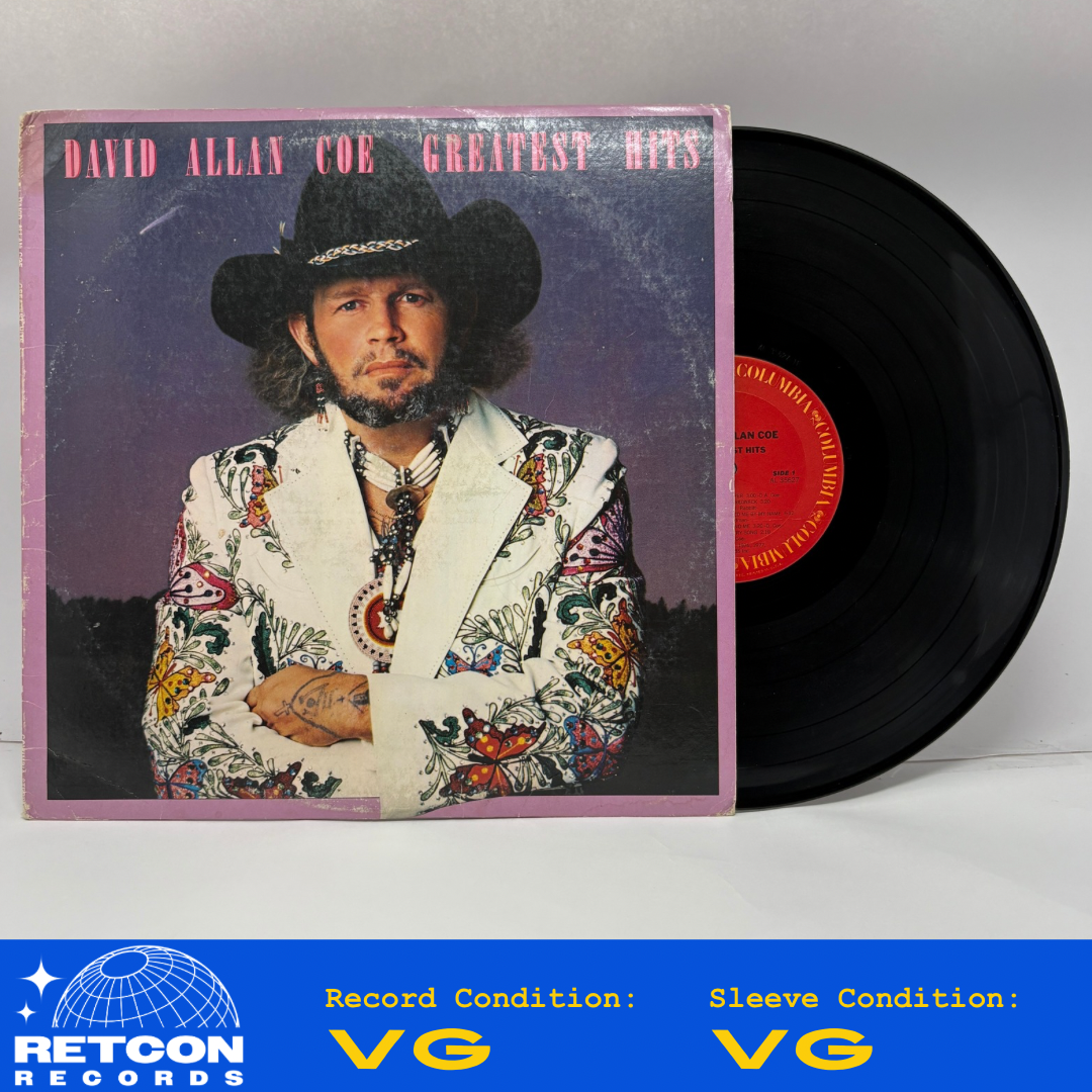 David Allan Coe : Greatest Hits (LP,Compilation,Reissue)